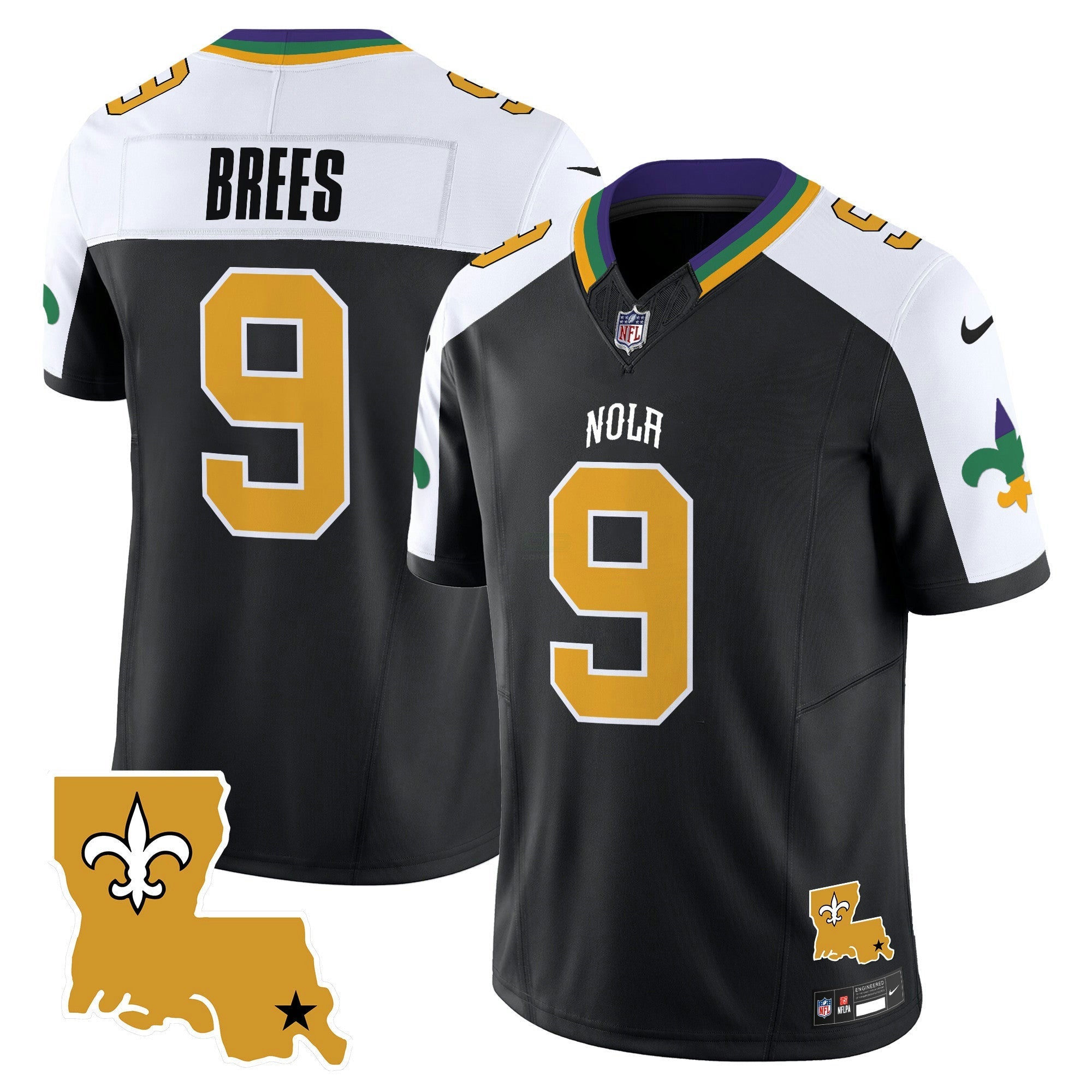 Camisa NFL Men’s 2025 New Orleans City Vapor Limited Jersey