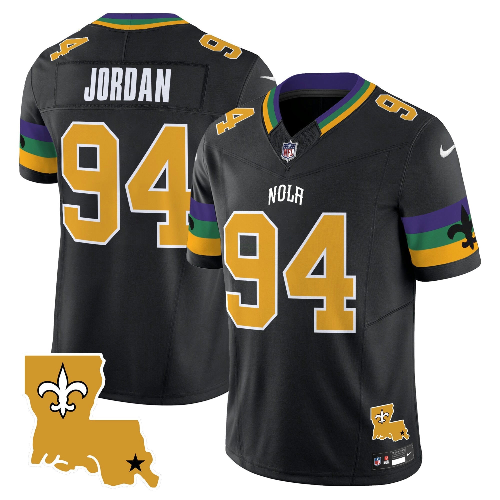 Camisa NFL Men’s 2025 New Orleans City Vapor Limited Jersey
