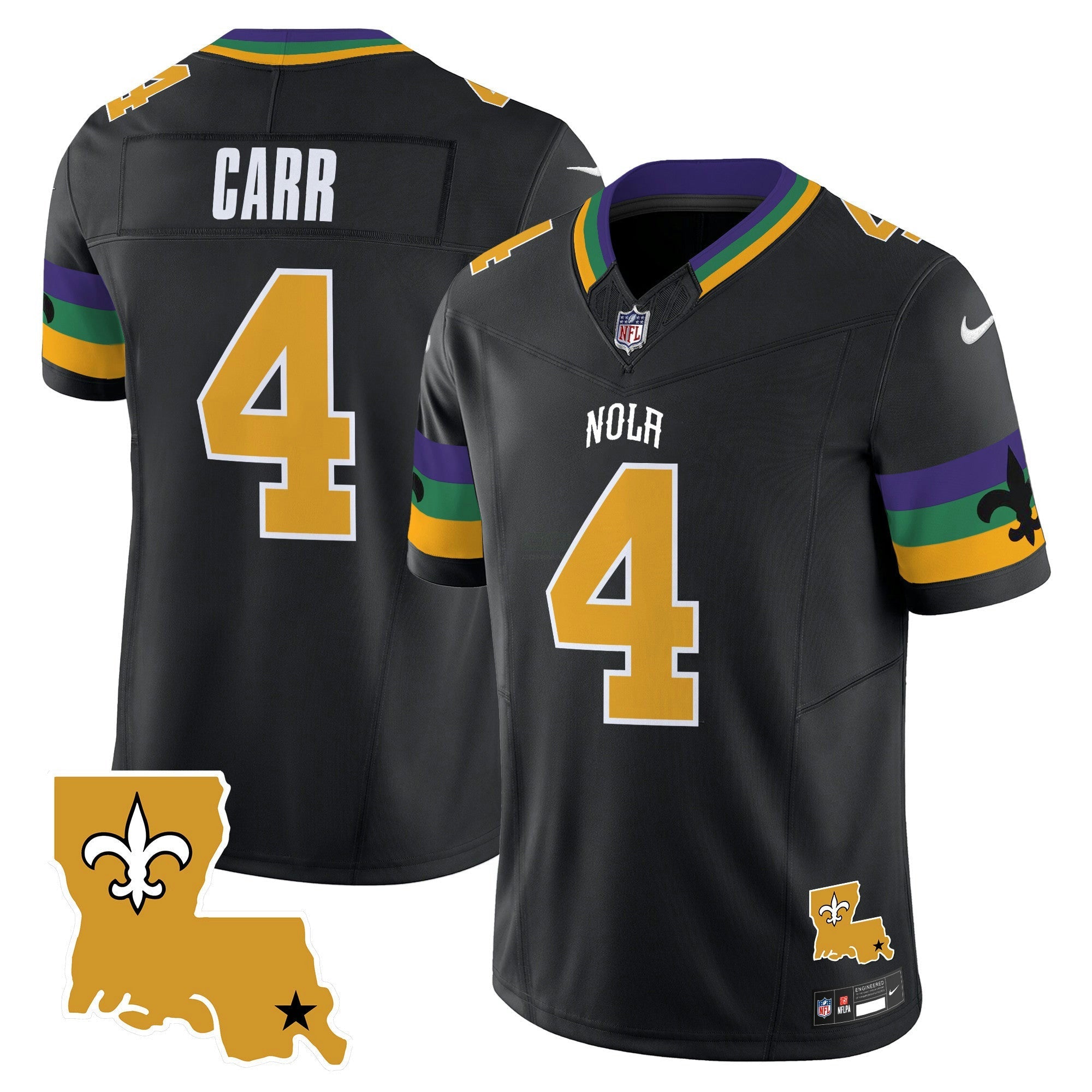 Camisa NFL Men’s 2025 New Orleans City Vapor Limited Jersey