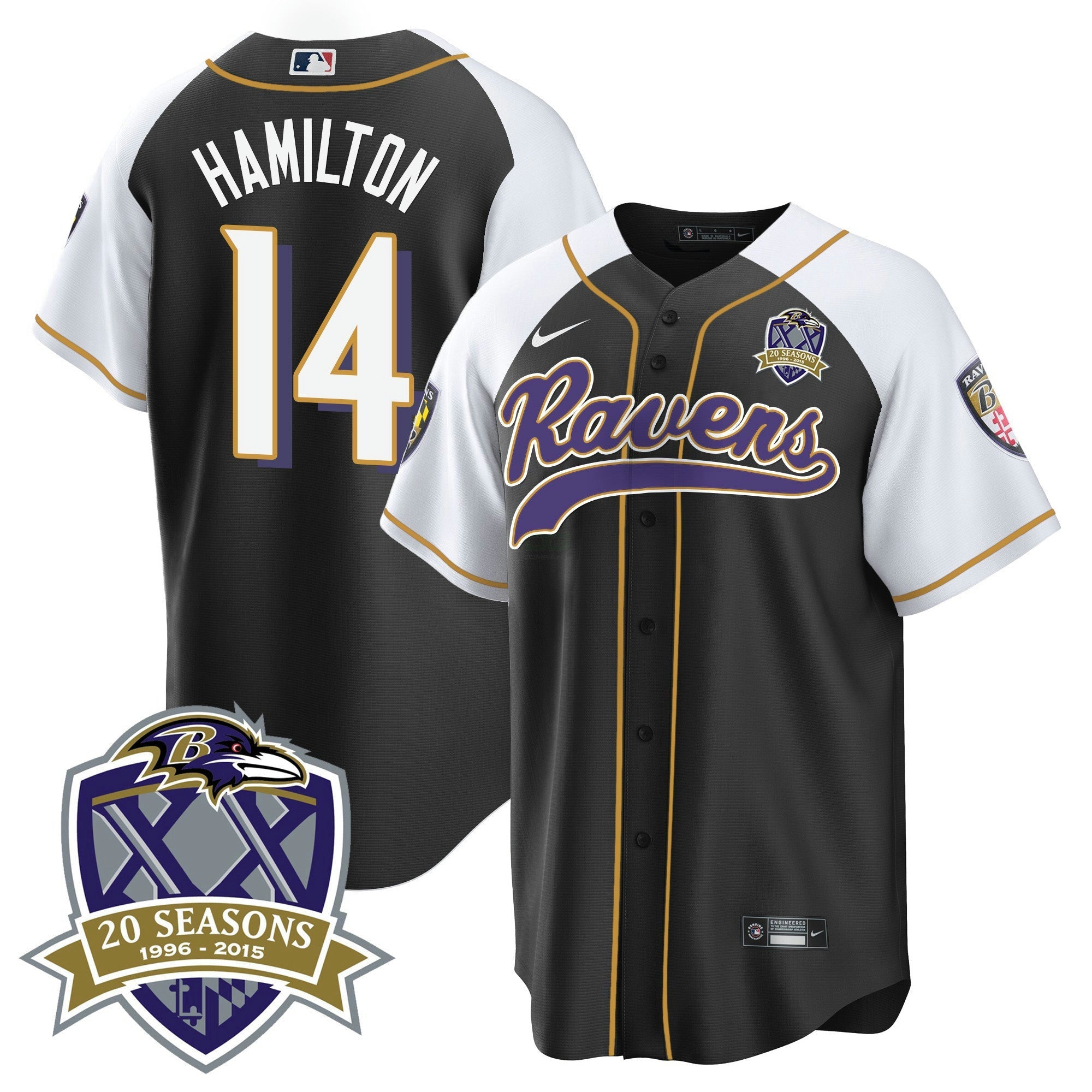 Camisa NFL Men’s 20th Season Patch Jersey