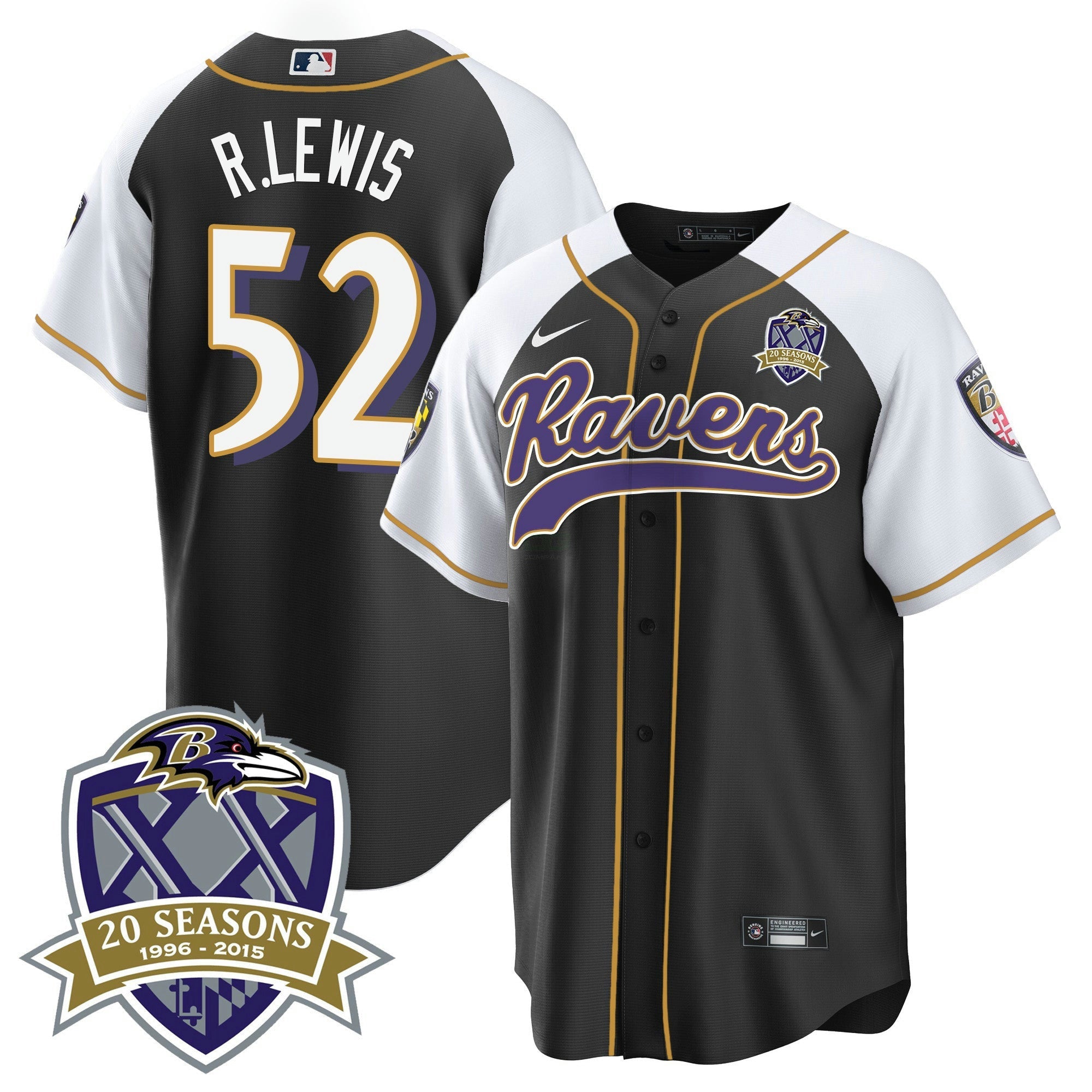 Camisa NFL Men’s 20th Season Patch Jersey