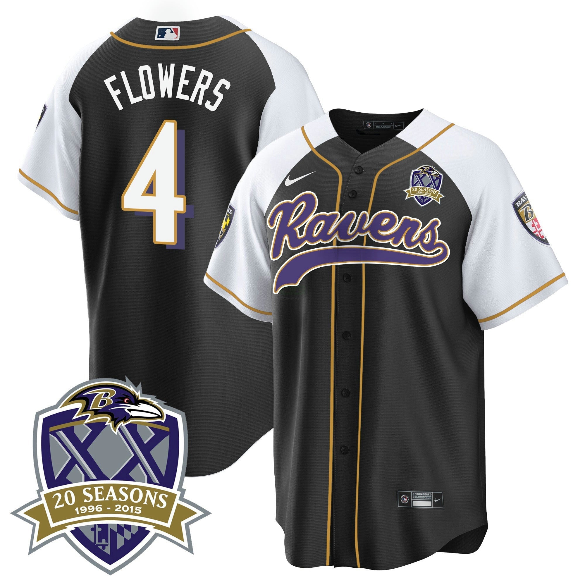 Camisa NFL Men’s 20th Season Patch Jersey