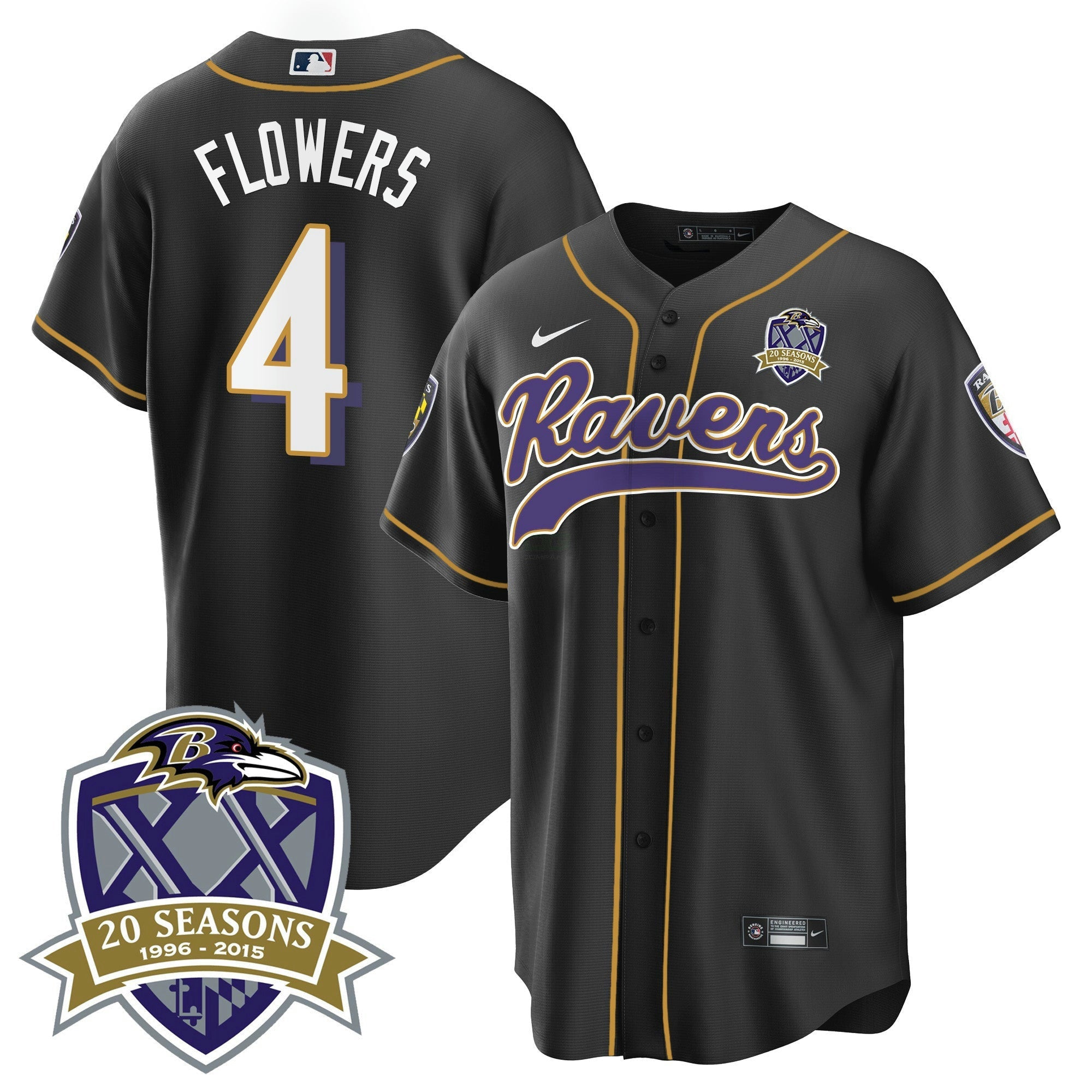 Camisa NFL Men’s 20th Season Patch Jersey