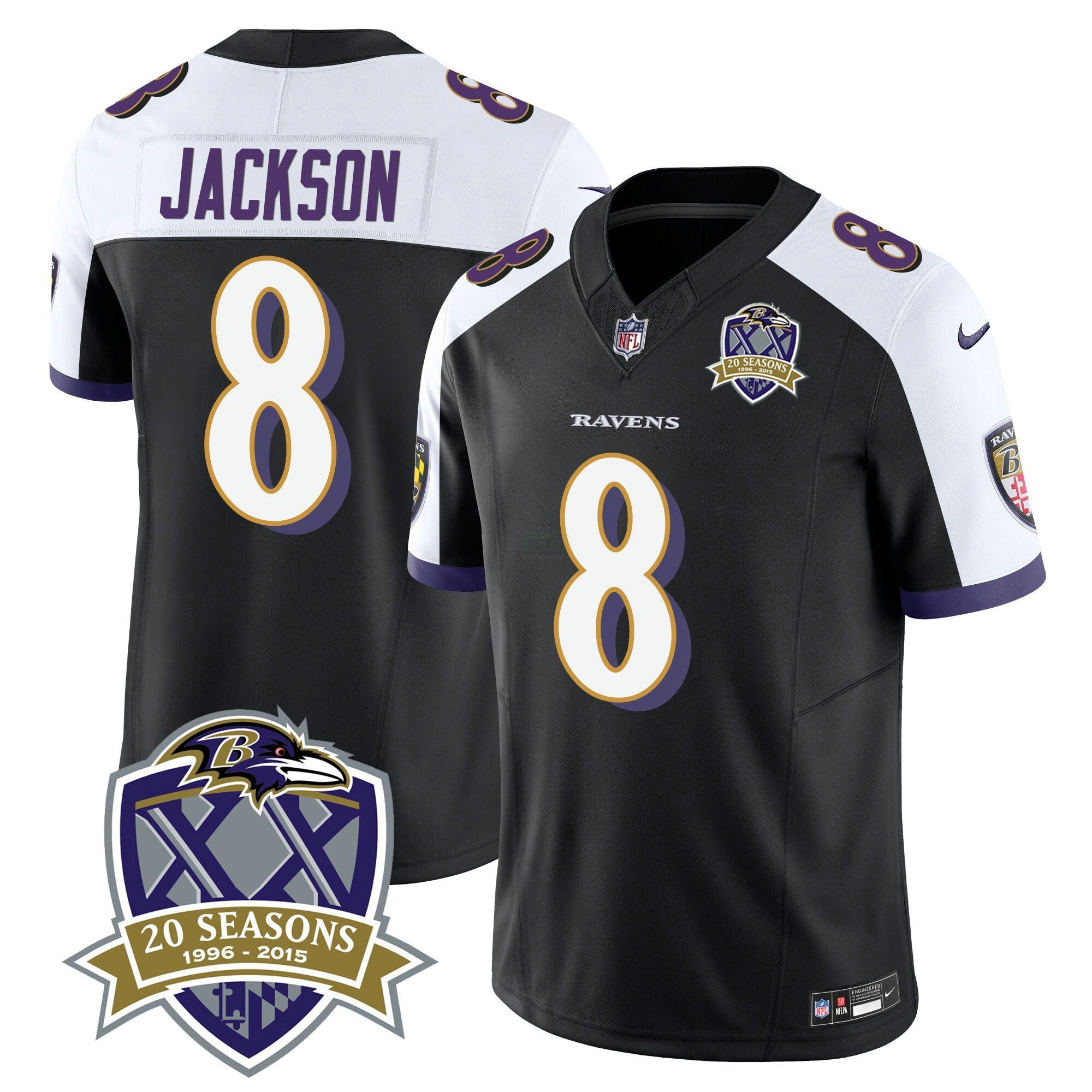 Camisa NFL Men’s 20th Season Patch Vapor Limited Jersey