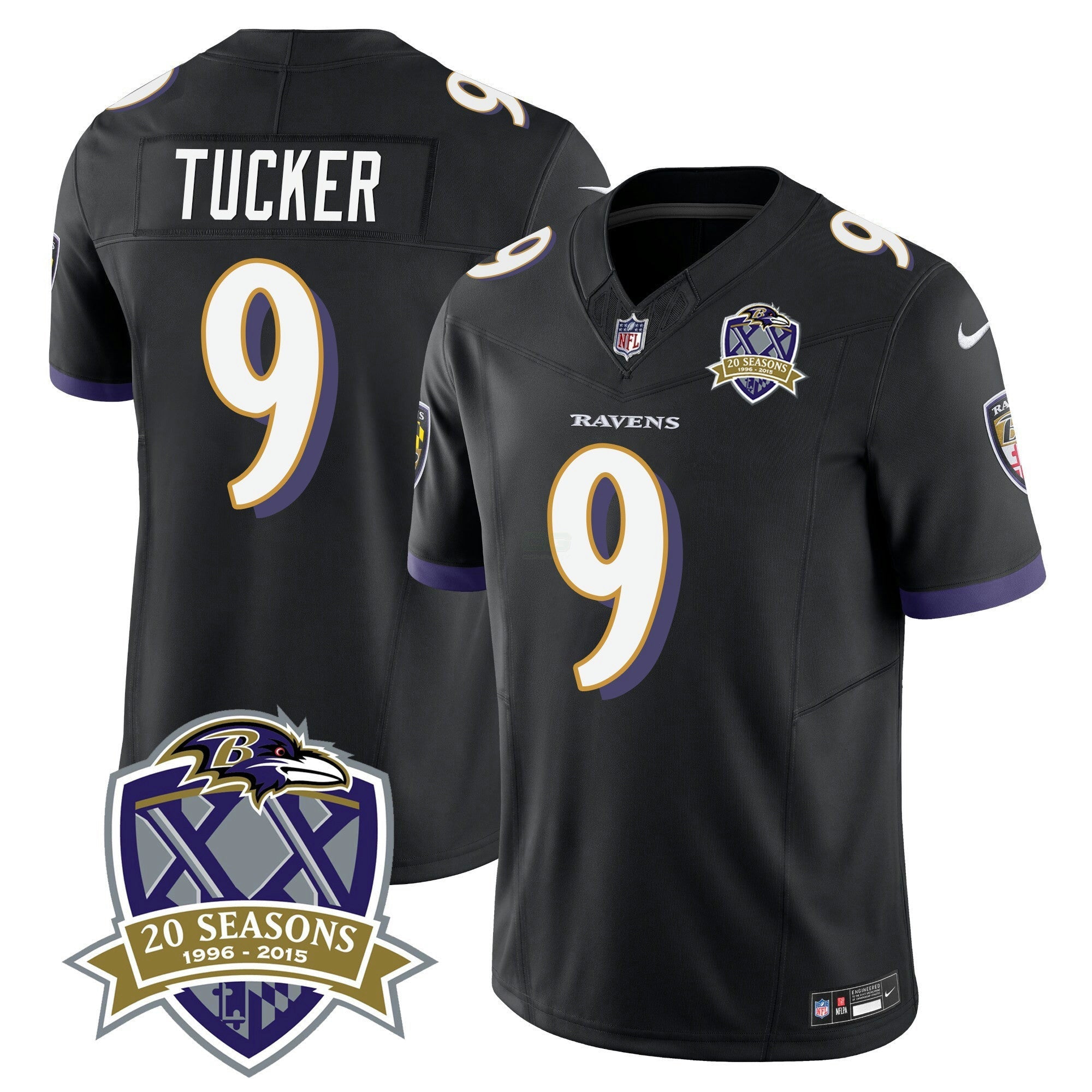 Camisa NFL Men’s 20th Season Patch Vapor Limited Jersey