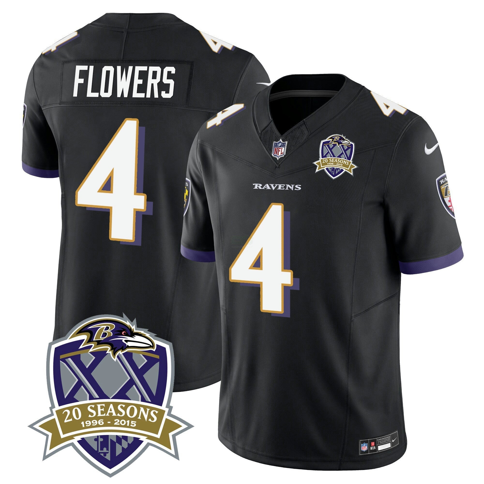 Camisa NFL Men’s 20th Season Patch Vapor Limited Jersey