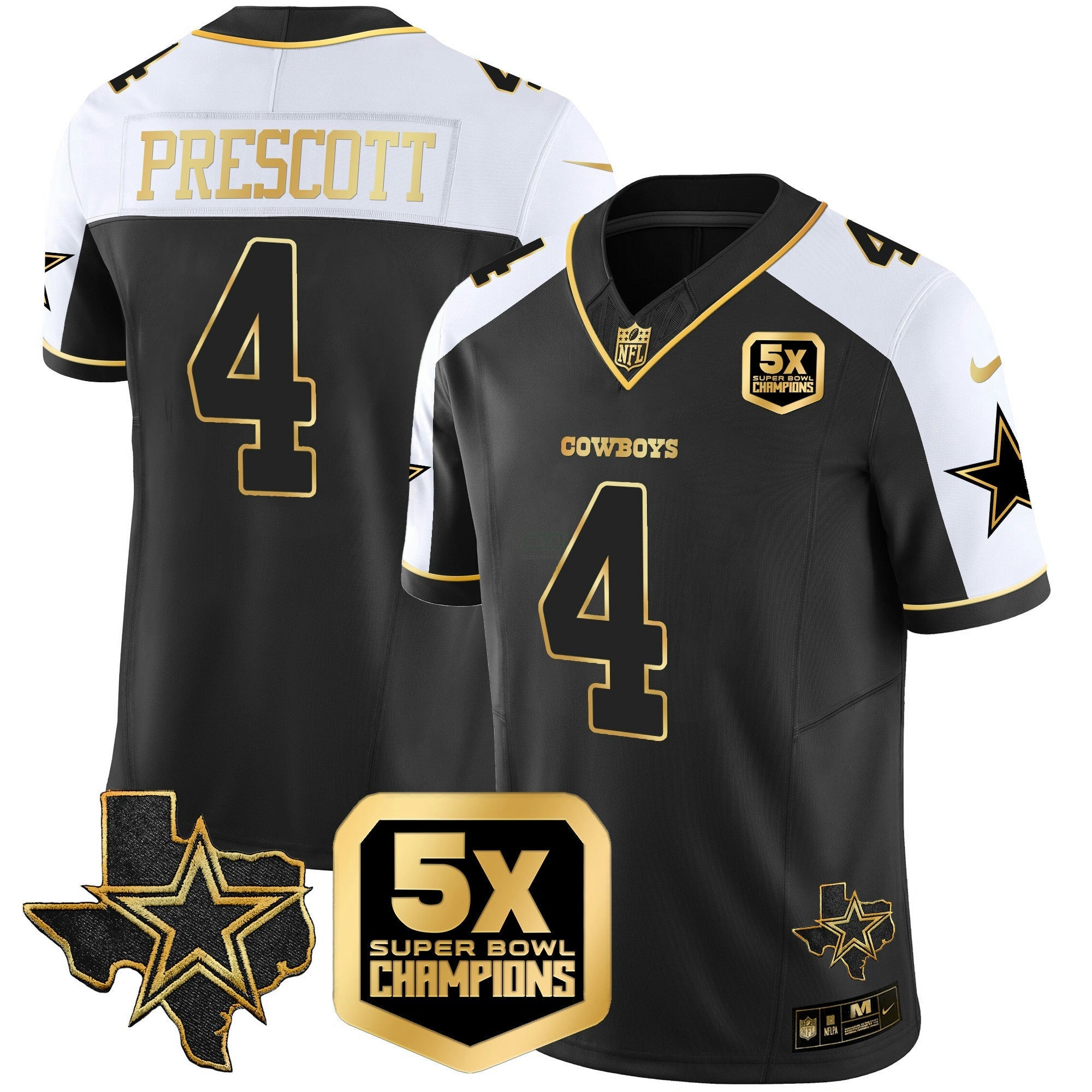 Camisa NFL Men’s 5x Super Bowl Champions Vapor Limited Jersey