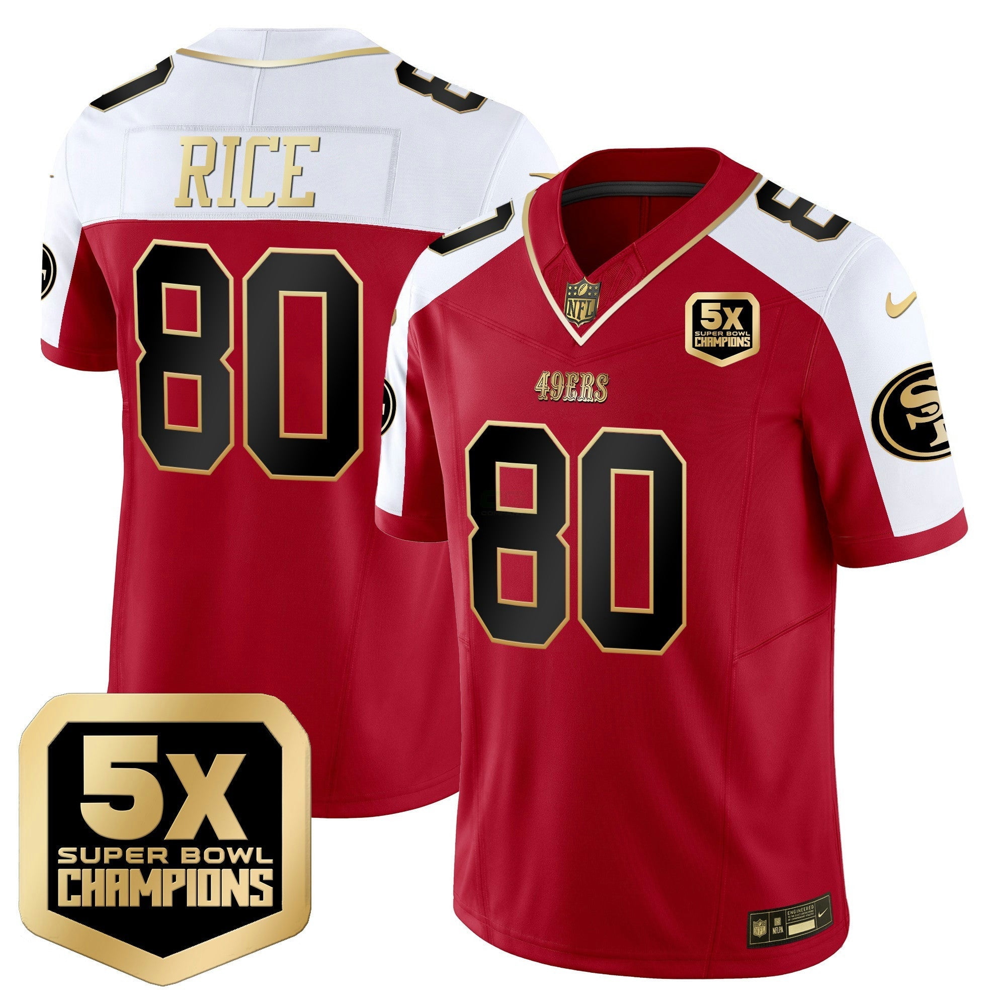 Camisa NFL Men’s 5x Super Bowl Champions Vapor Limited Jersey