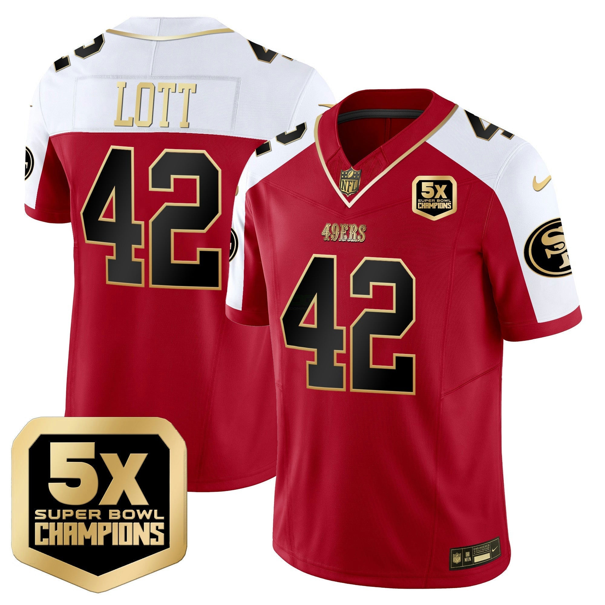 Camisa NFL Men’s 5x Super Bowl Champions Vapor Limited Jersey