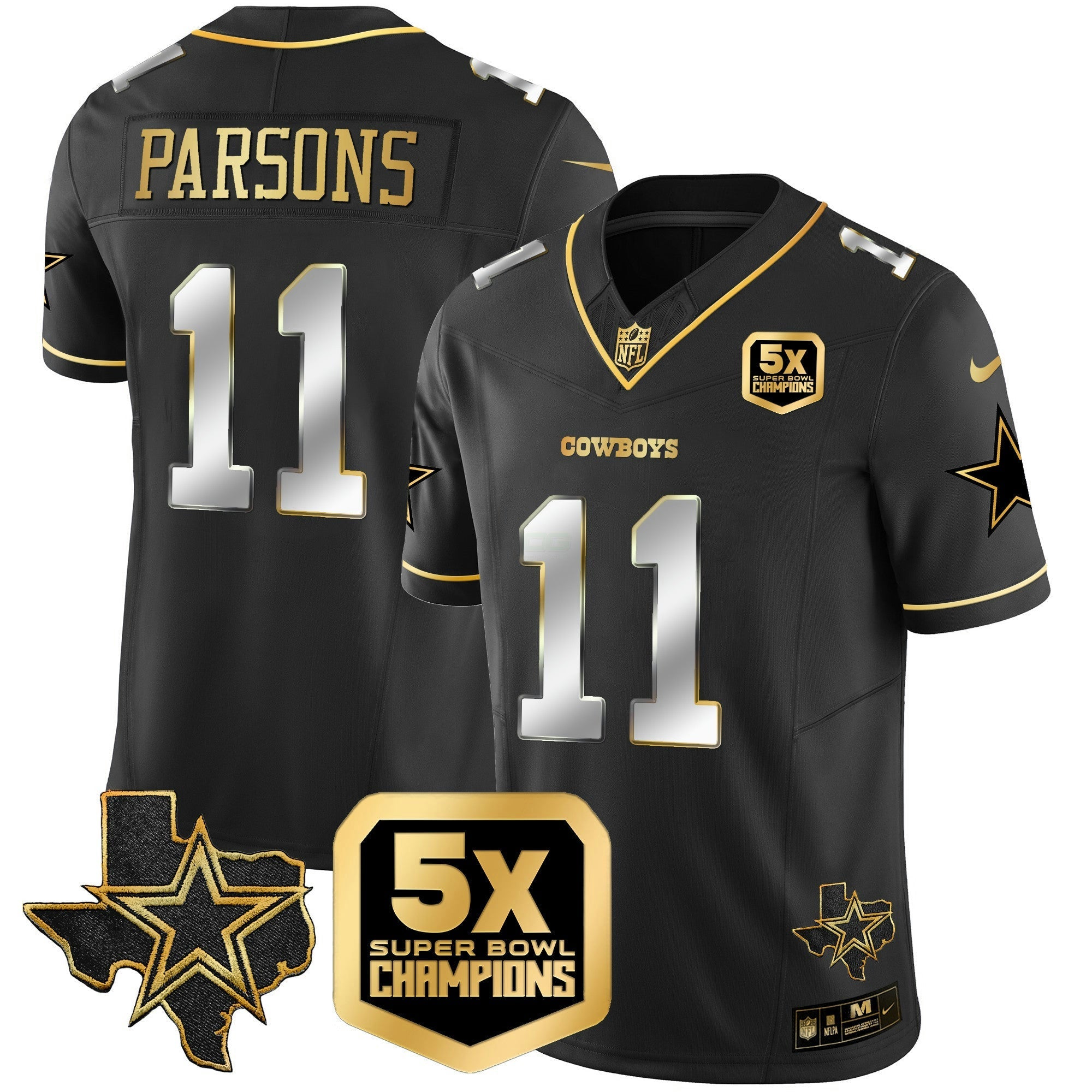 Camisa NFL Men’s 5x Super Bowl Champions Vapor Limited Jersey