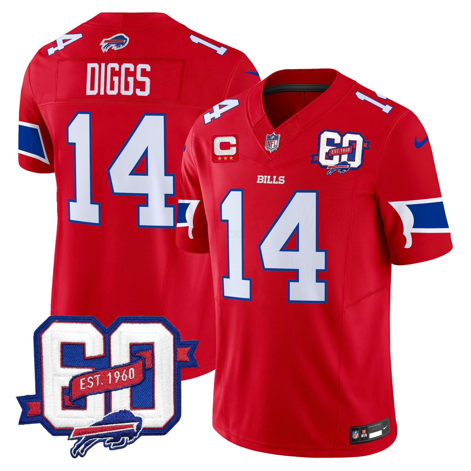 Camisa NFL Men’s 60th Anniversary Patch Vapor Limited Jersey