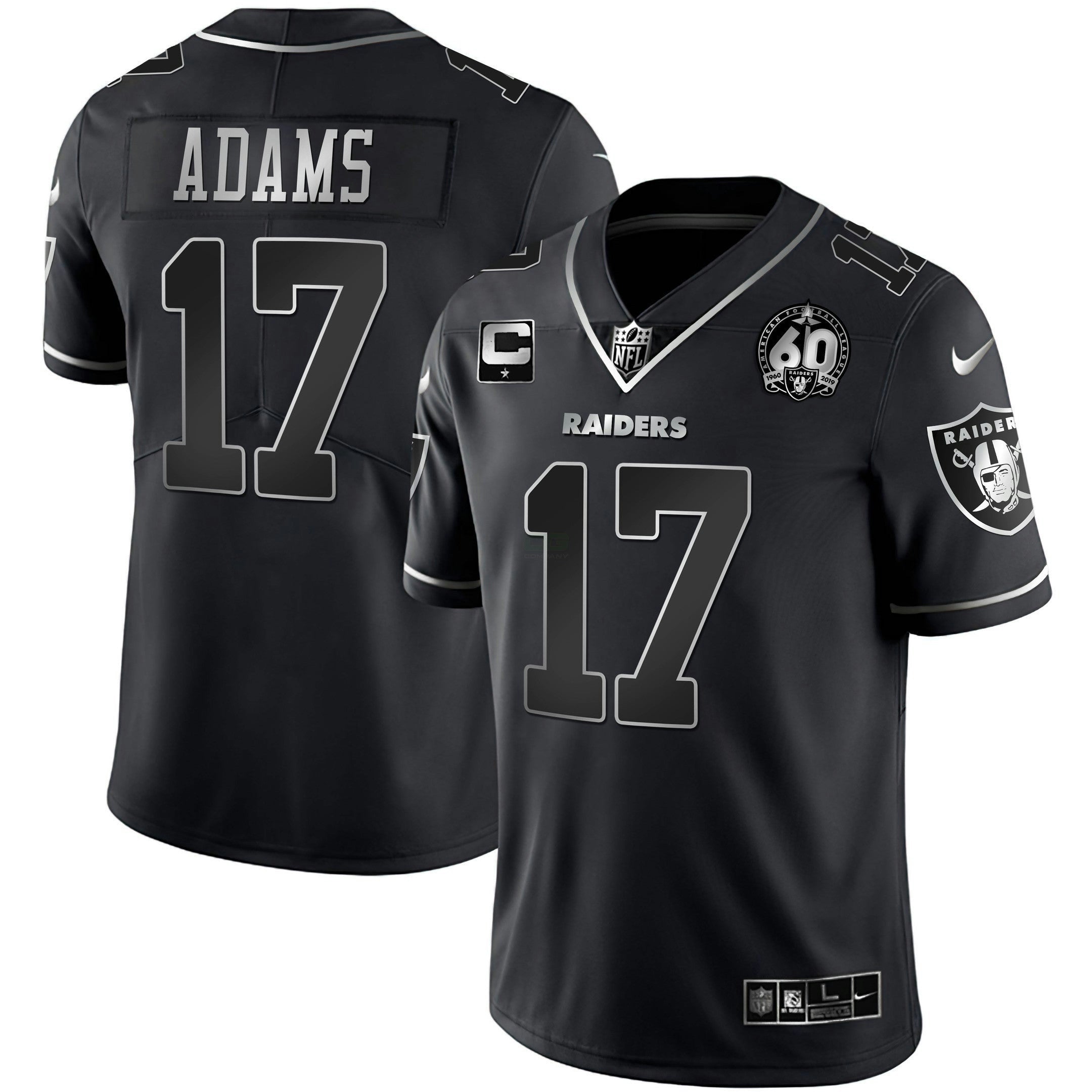 Camisa NFL Men’s 60th Season Patch Dourada & Split