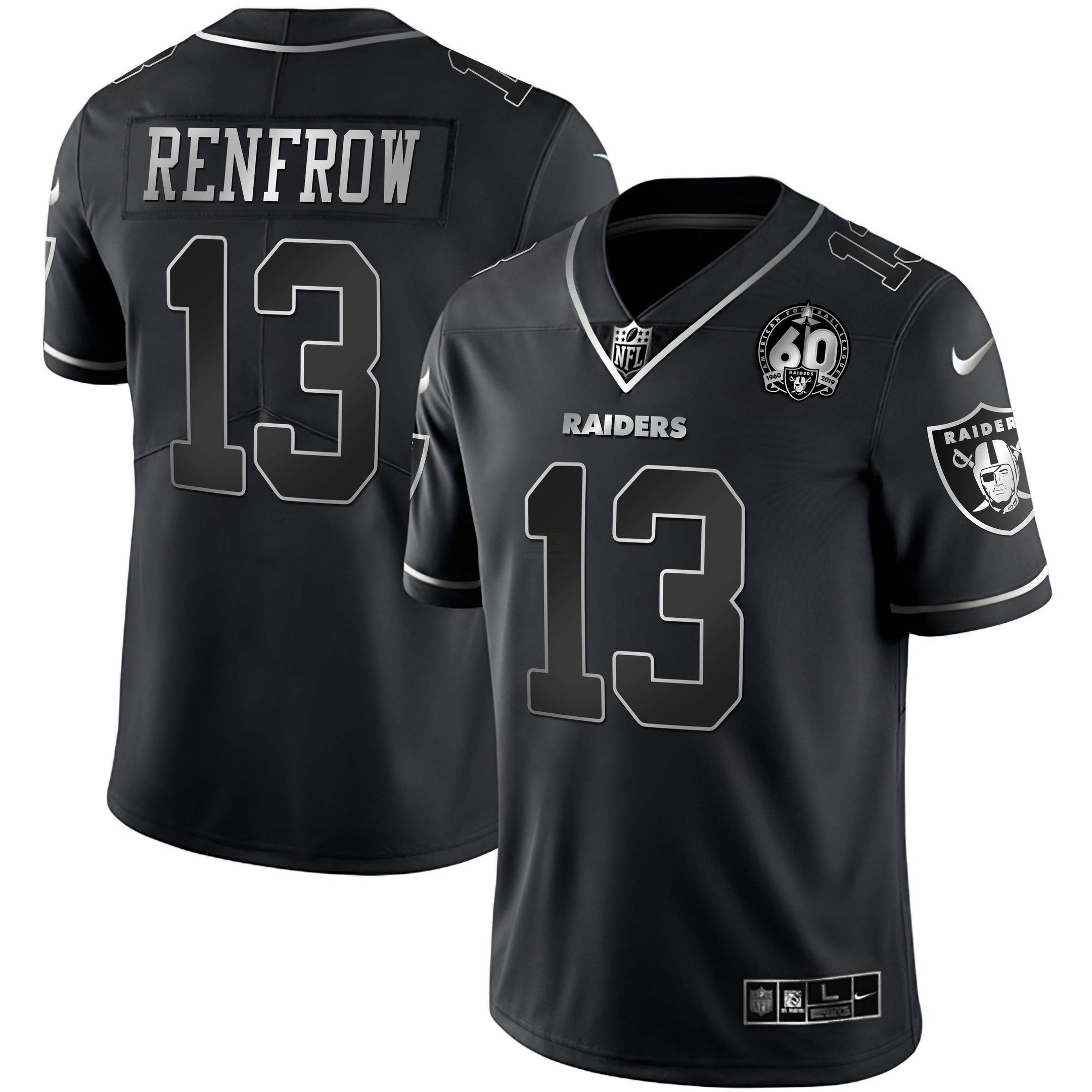 Camisa NFL Men’s 60th Season Patch Dourada & Split