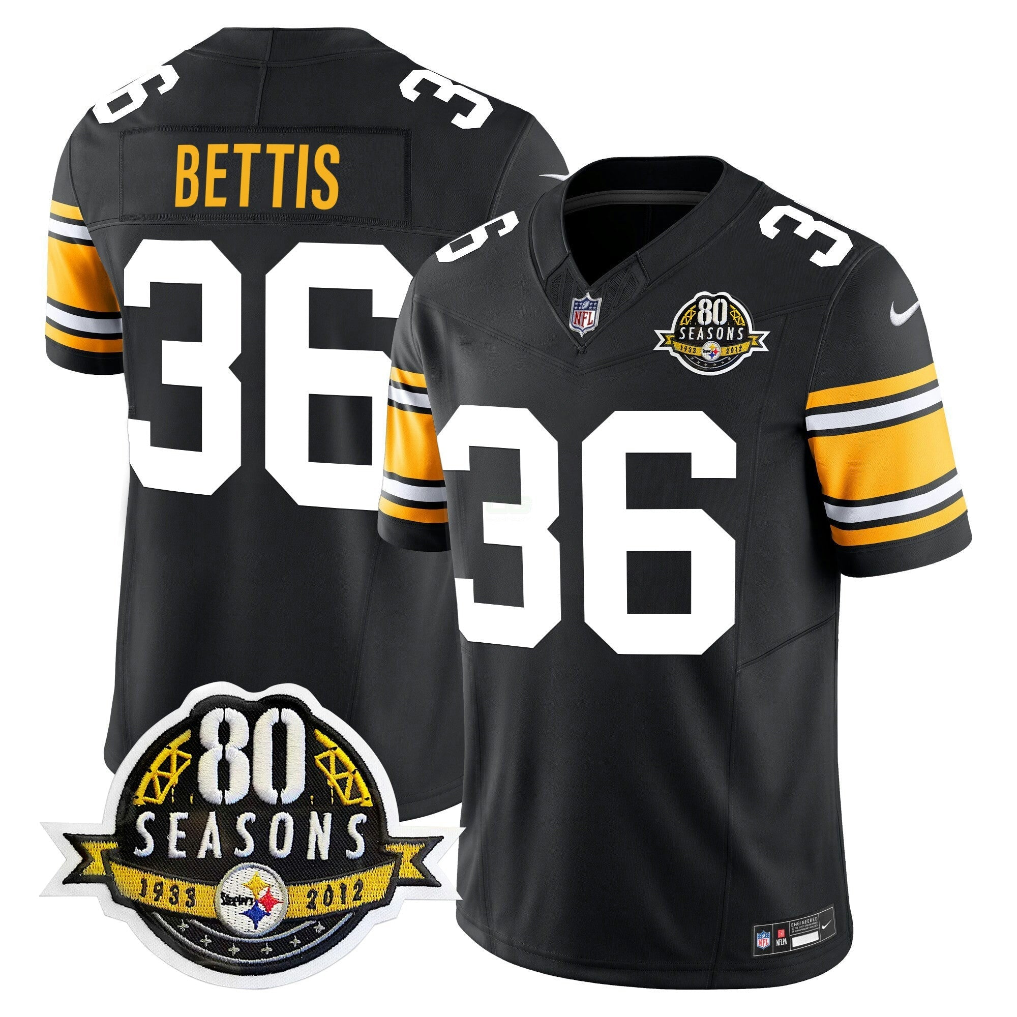 Camisa NFL Men’s 80th Anniversary Patch Vapor Limited Jersey