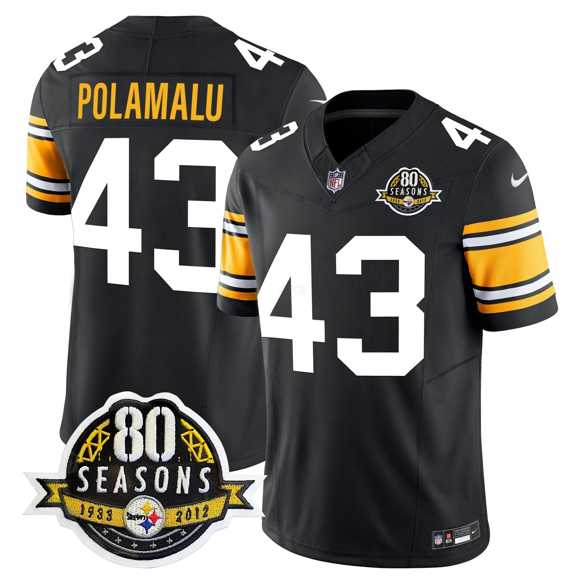 Camisa NFL Men’s 80th Anniversary Patch Vapor Limited Jersey