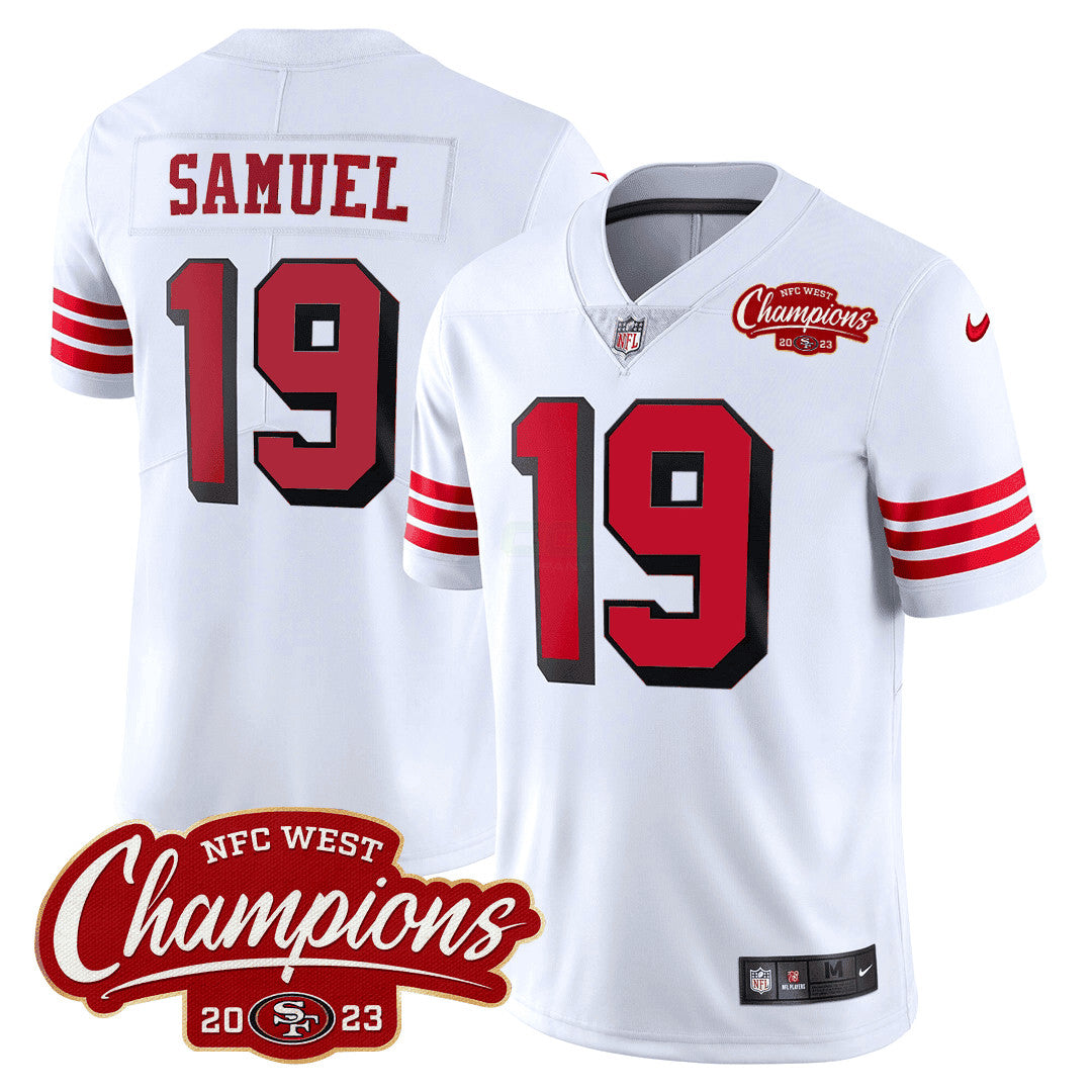 Camisa NFL Men’s 94 Throwback NFC West Champions Patch Jersey