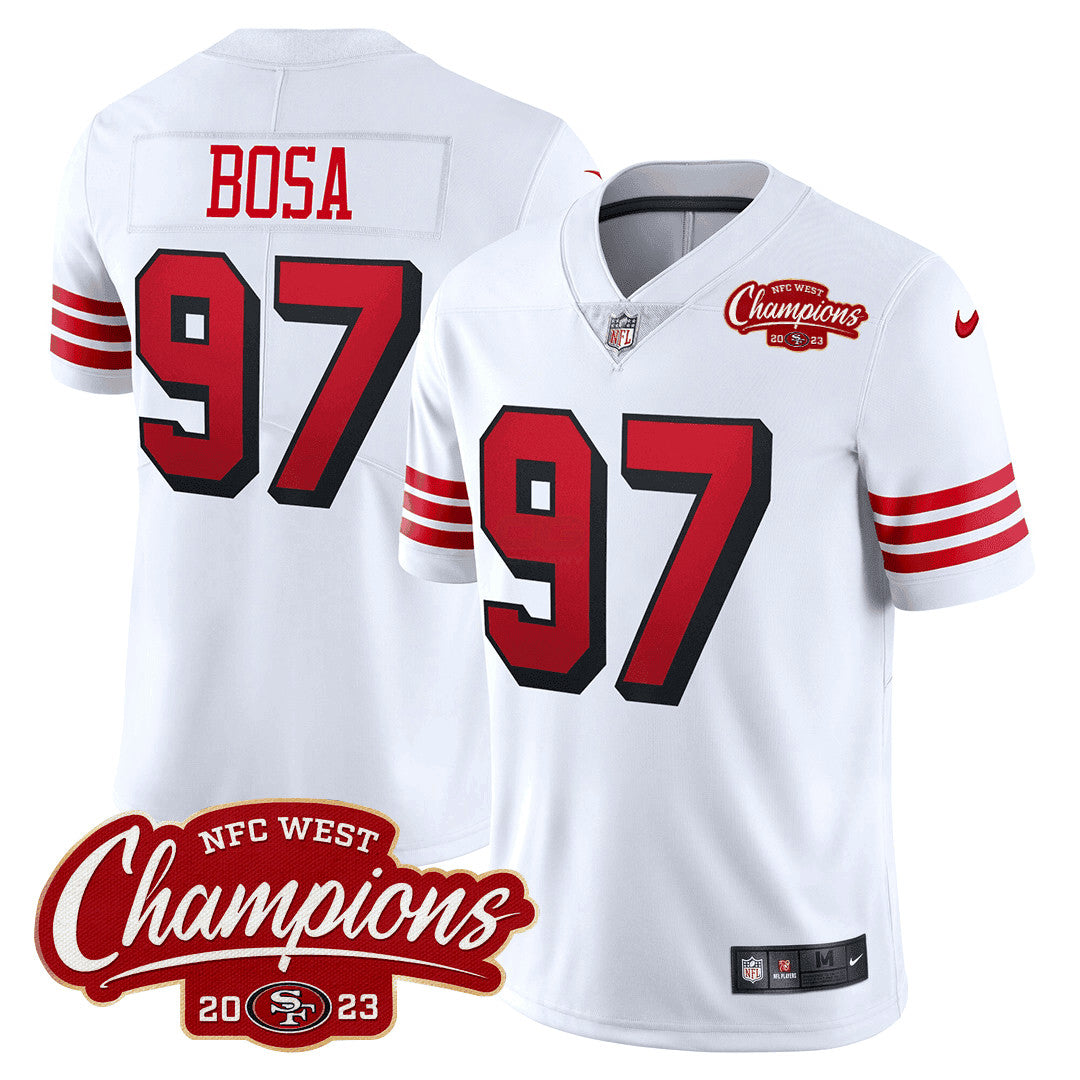 Camisa NFL Men’s 94 Throwback NFC West Champions Patch Jersey