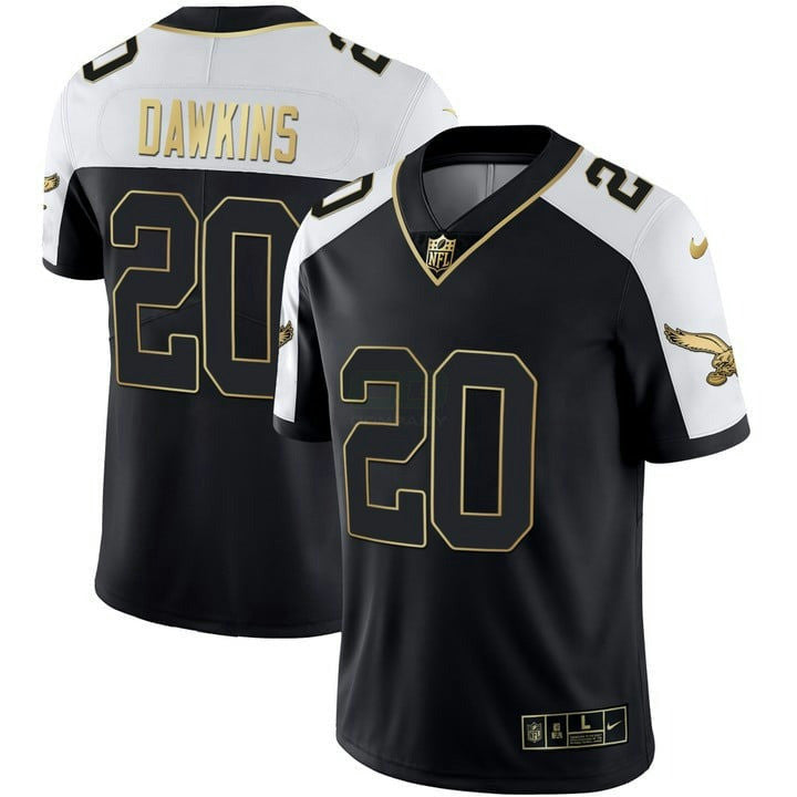 Camisa NFL Men’s Alternativa Kelly Green & Dourada Jersey