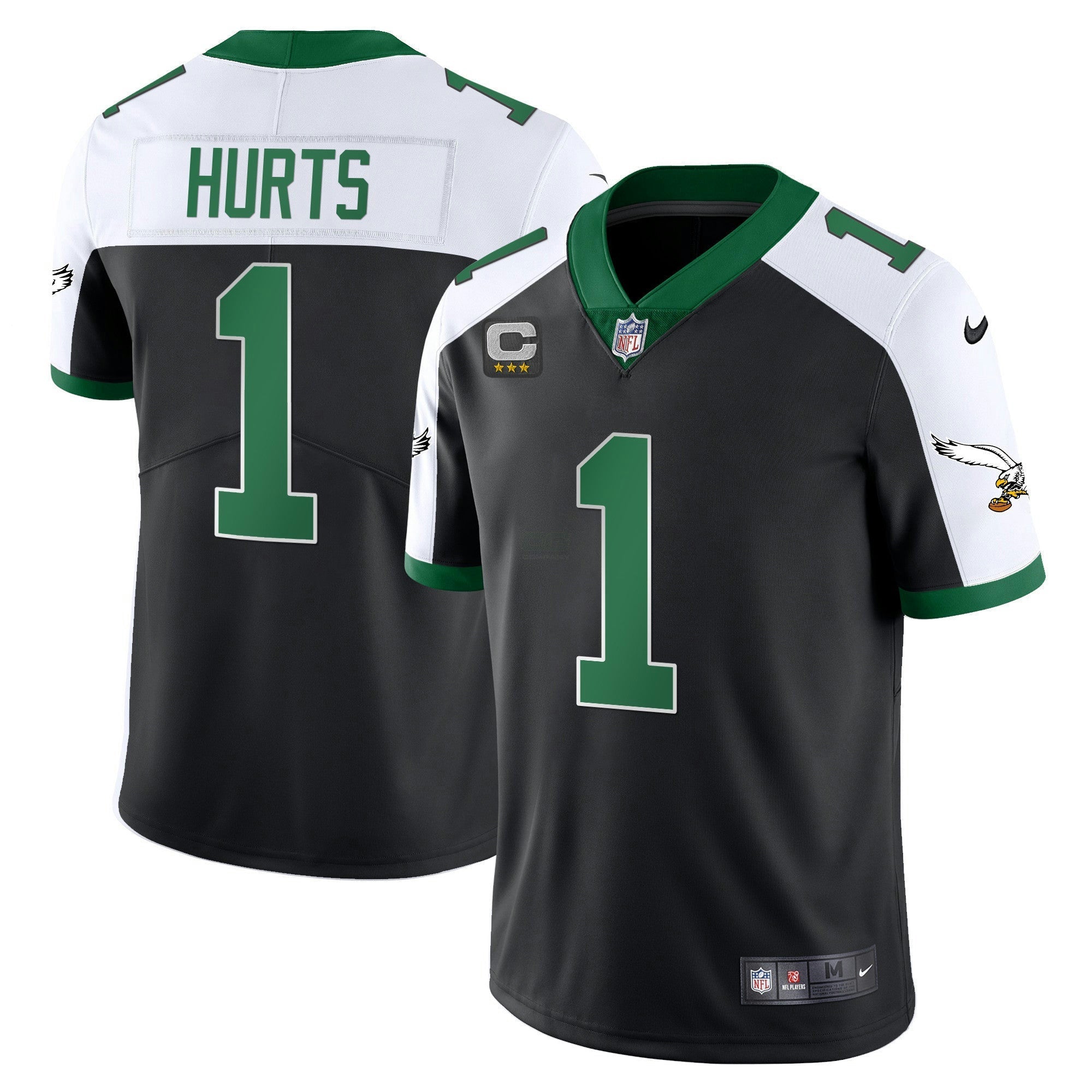 Camisa NFL Men’s Alternativa Kelly Green & Dourada Jersey