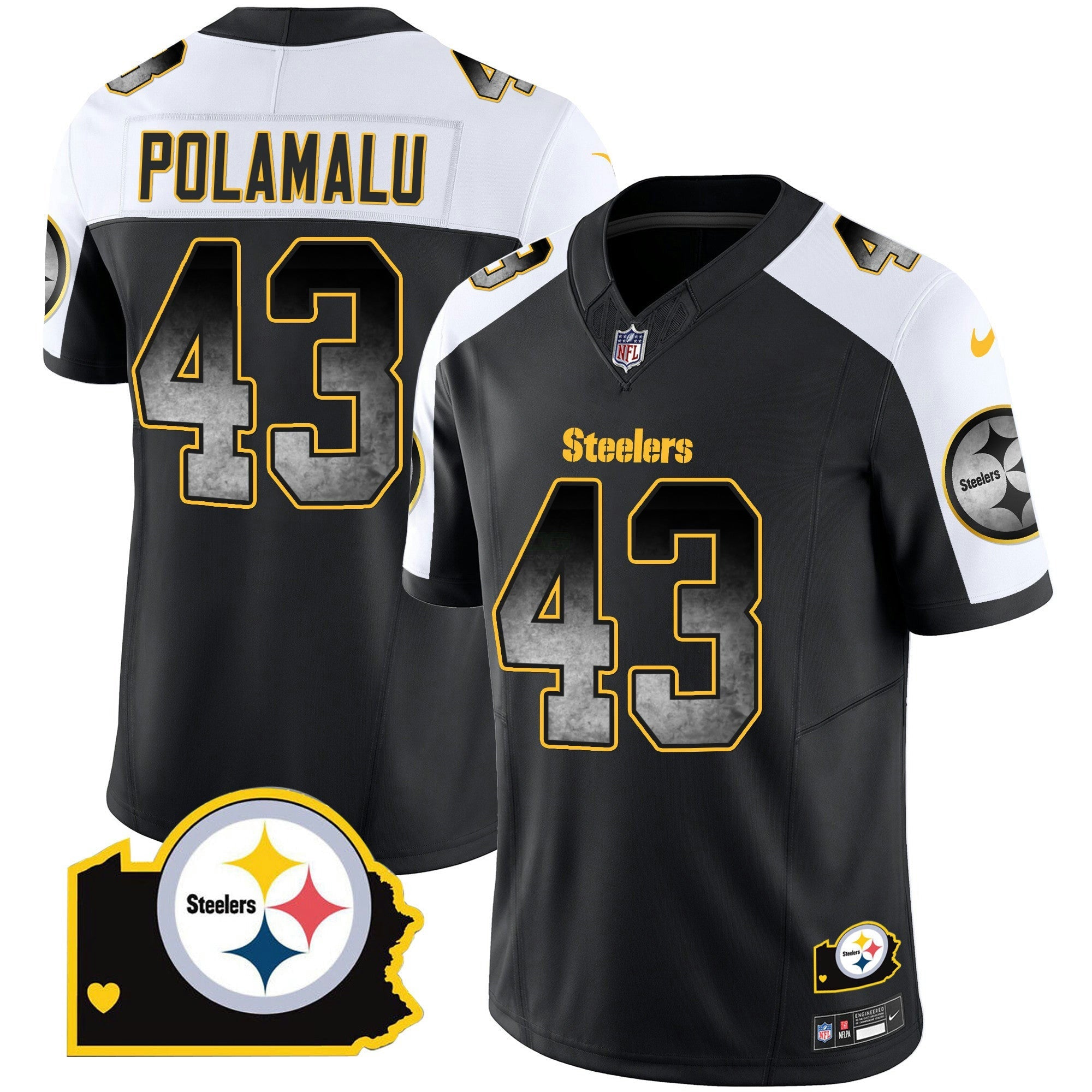Camisa NFL Men’s Arch Smoke Home Patch Vapor Jersey