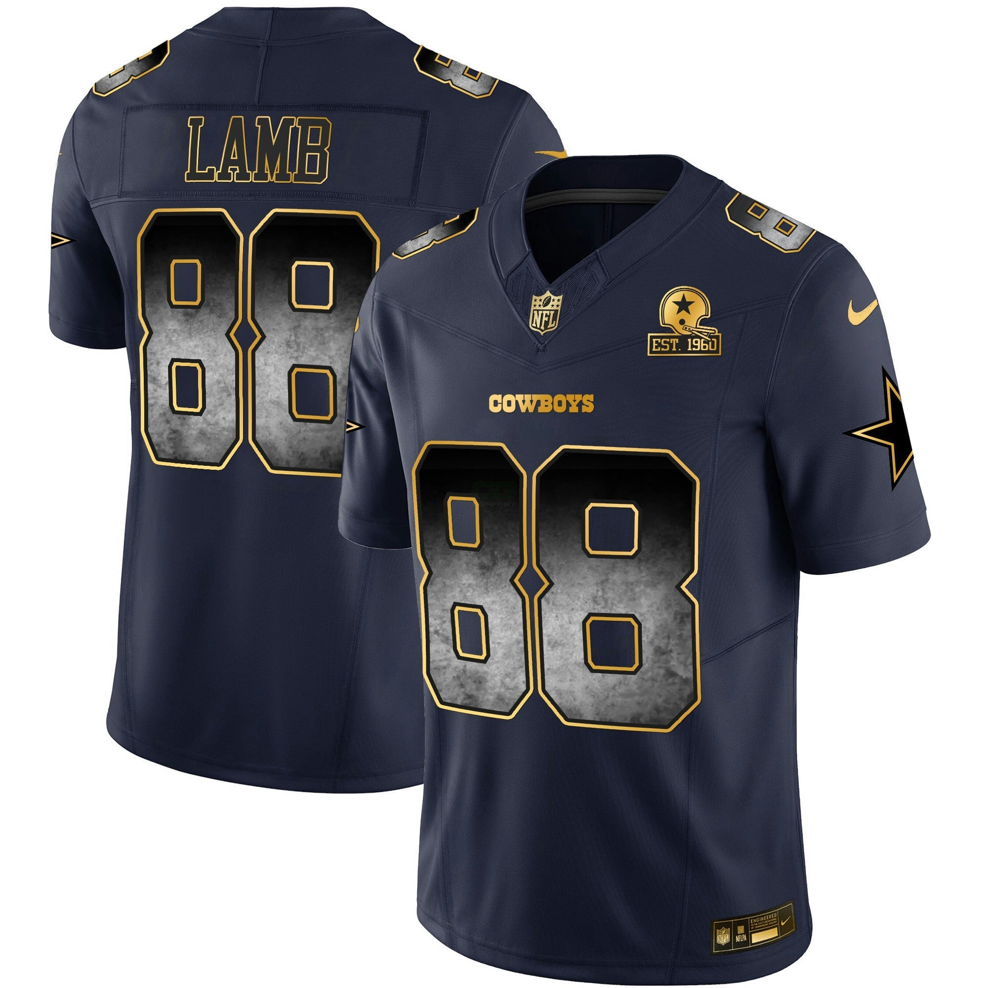 Camisa NFL Men’s Arch Smoke Vapor Jersey