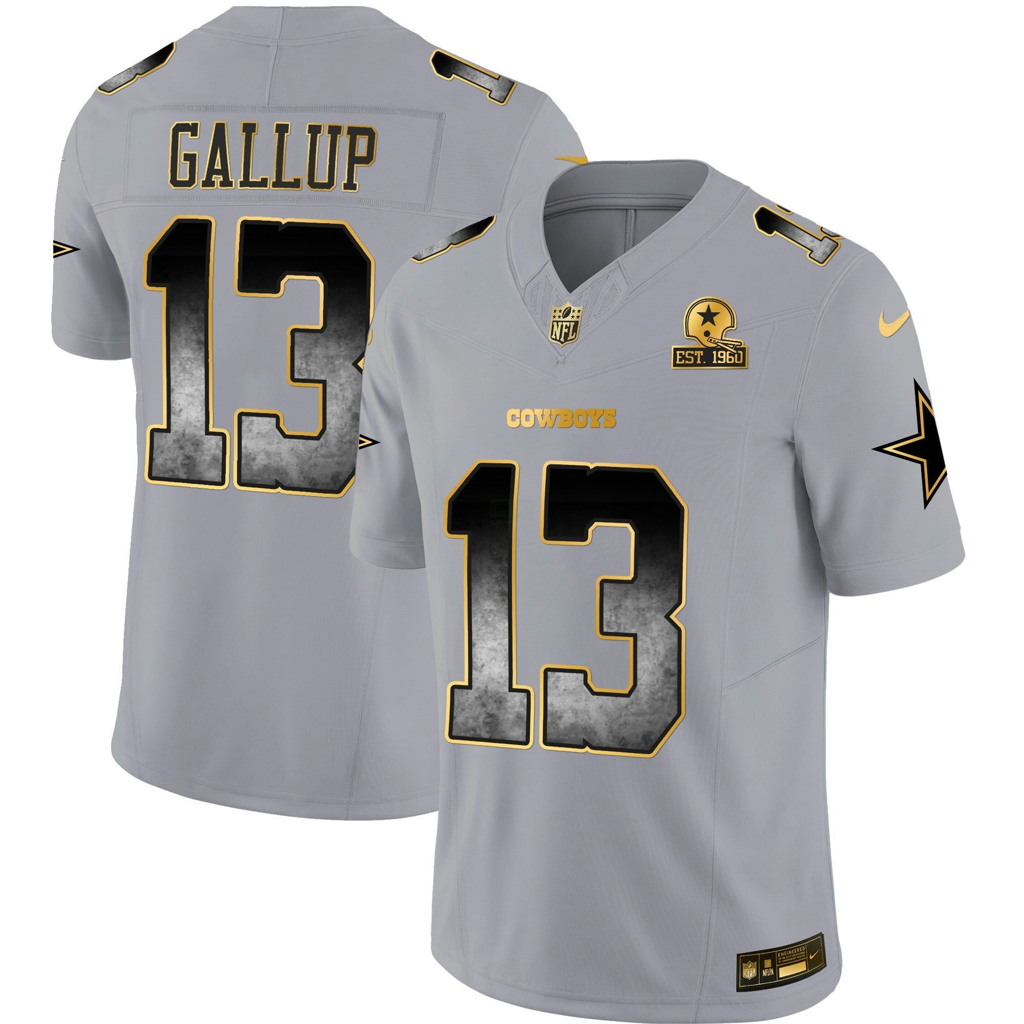 Camisa NFL Men’s Arch Smoke Vapor Jersey