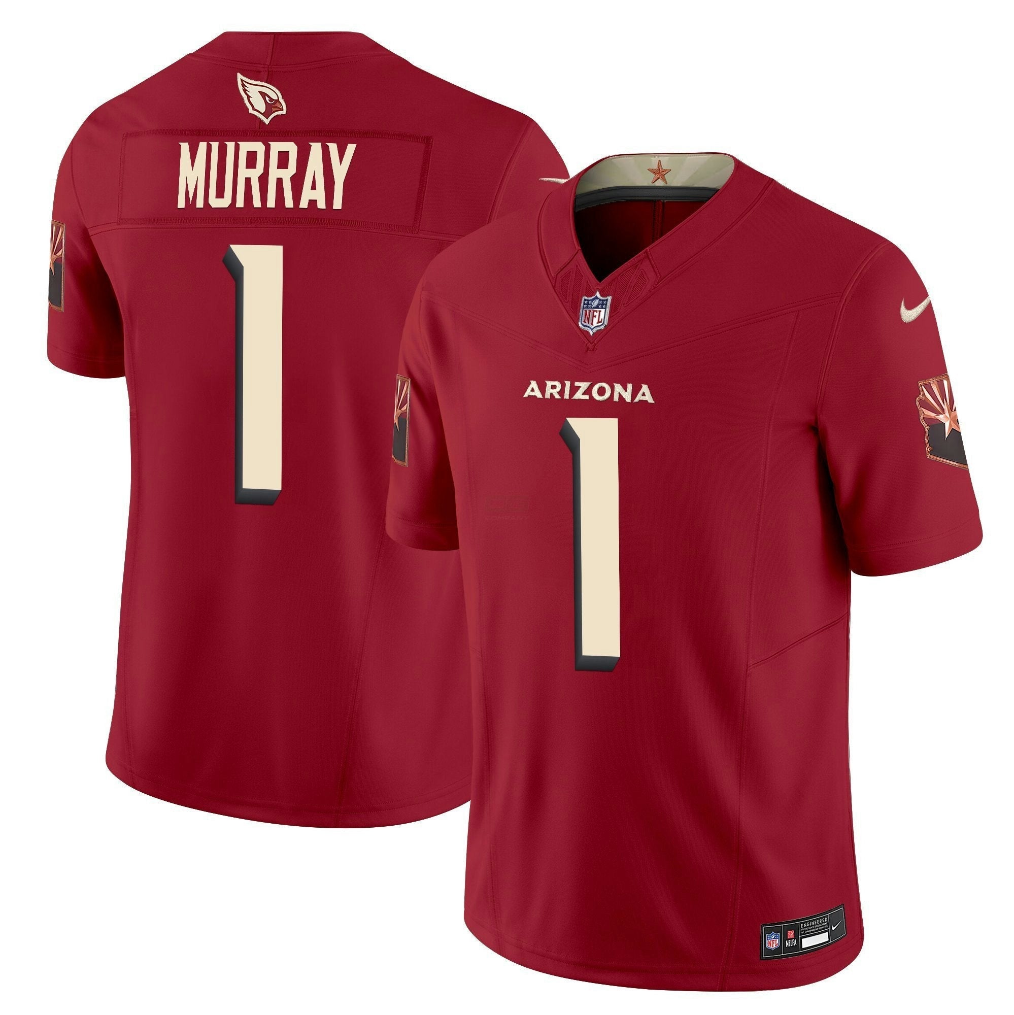 Camisa NFL Men’s Arizona 2025 “Rivalries” Vapor Limited Jersey