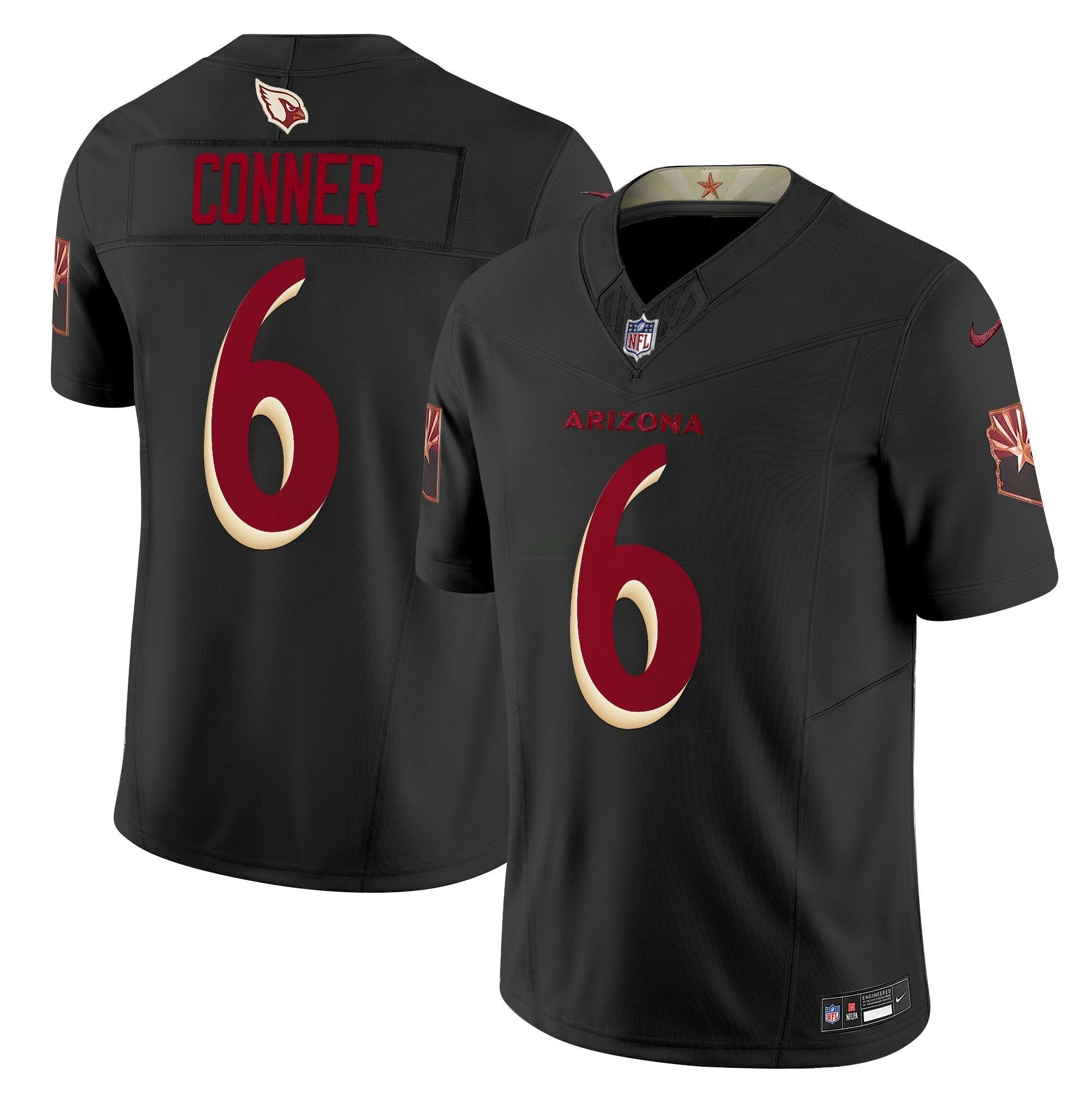 Camisa NFL Men’s Arizona 2025 “Rivalries” Vapor Limited Jersey