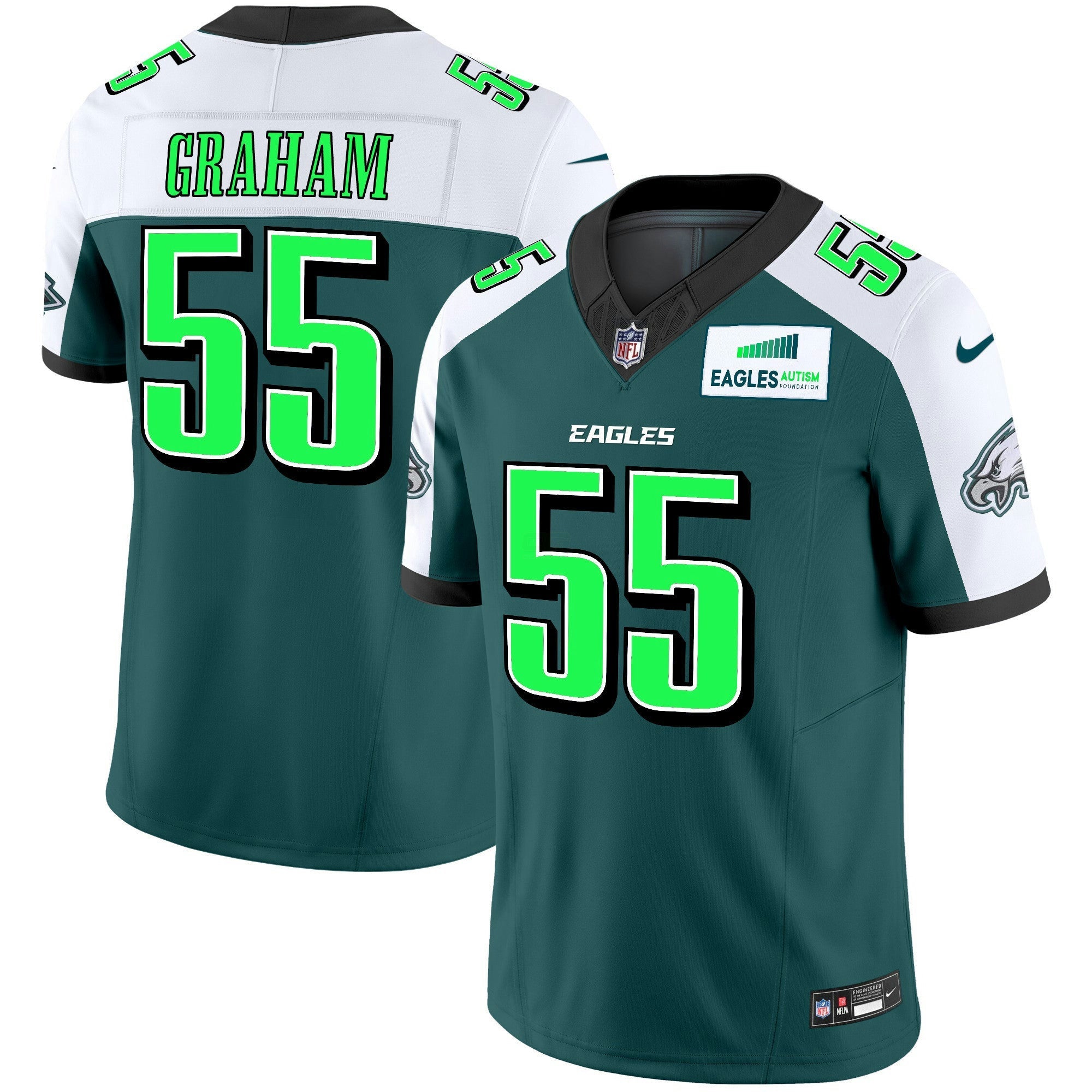 Camisa NFL Men’s Autism Foundation Patch Vapor Limited Jersey