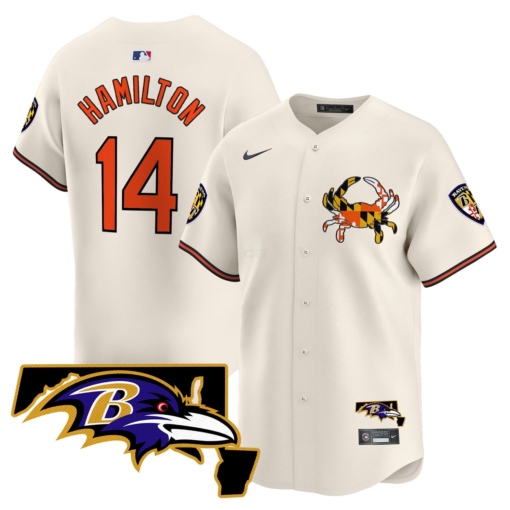 Camisa NFL Men’s Baltimore 2024 Vapor Premier Jersey