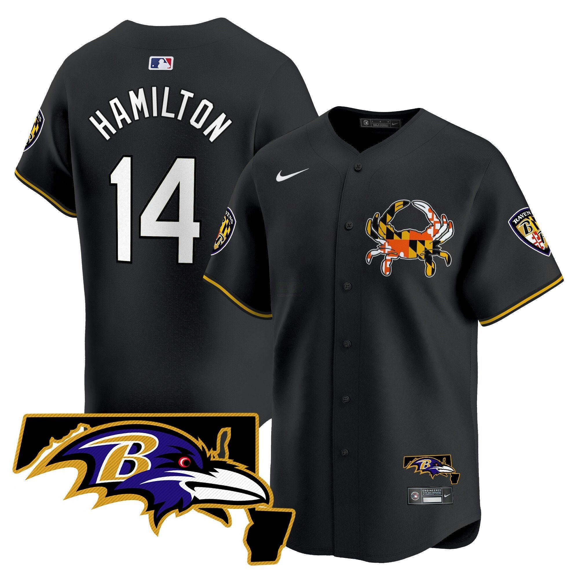 Camisa NFL Men’s Baltimore 2024 Vapor Premier Jersey V2