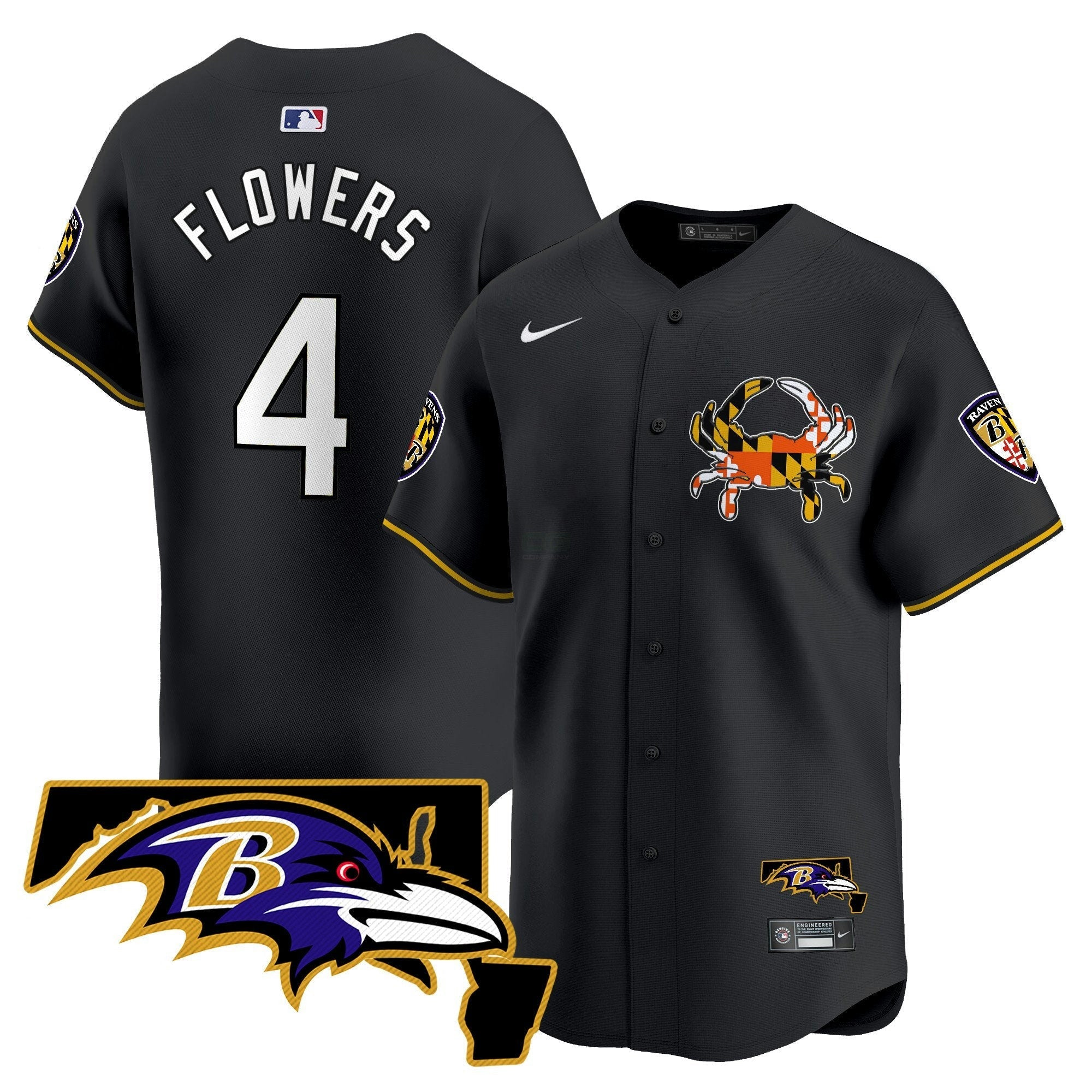 Camisa NFL Men’s Baltimore 2024 Vapor Premier Jersey V2