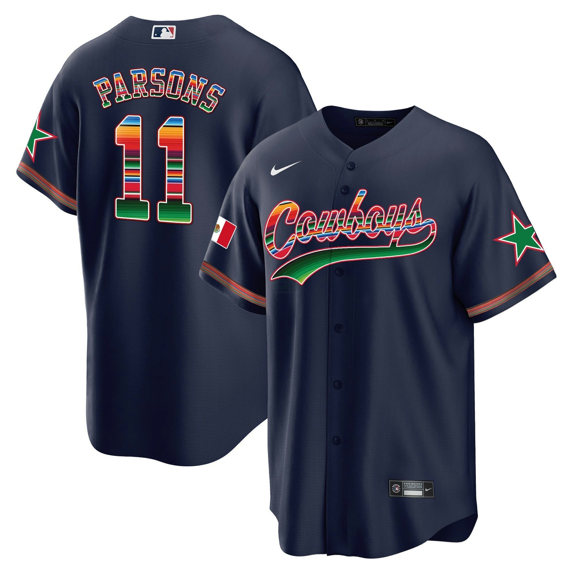 Camisa NFL Men’s Baseball Mexico Jersey
