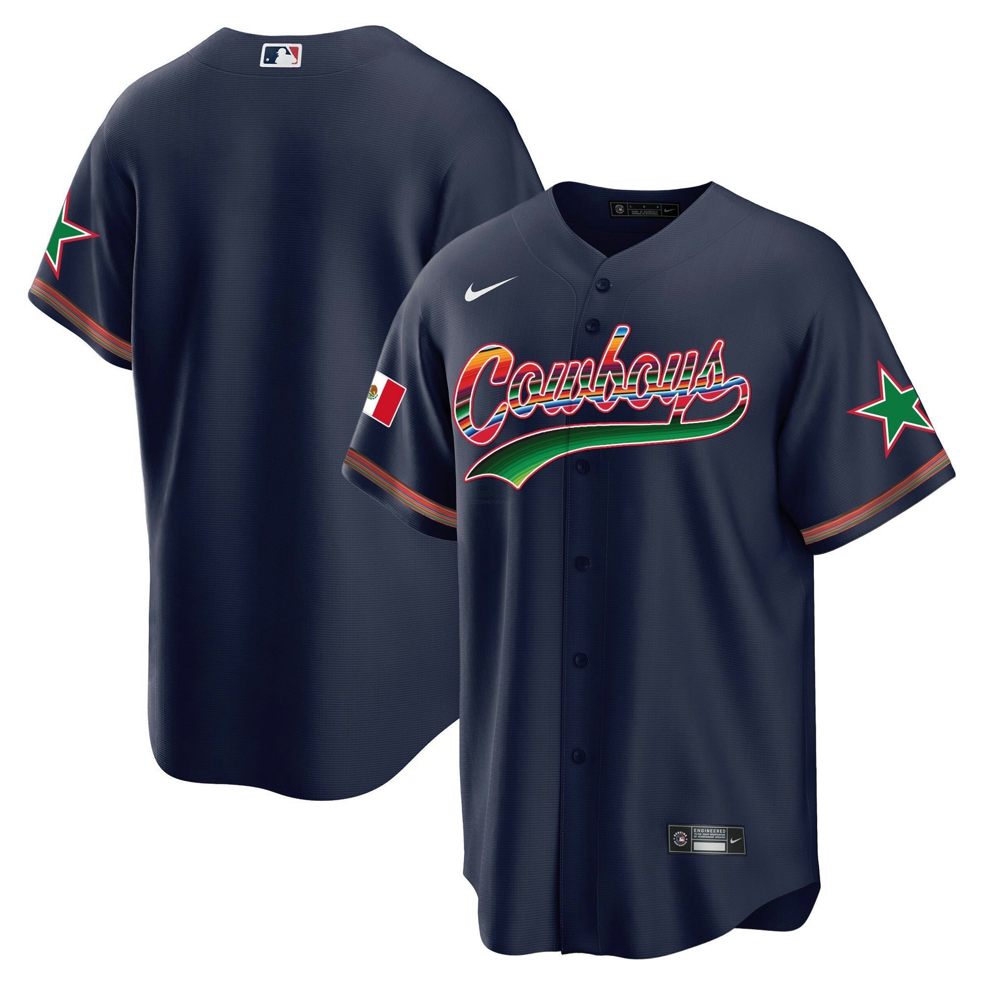 Camisa NFL Men’s Baseball Mexico Jersey