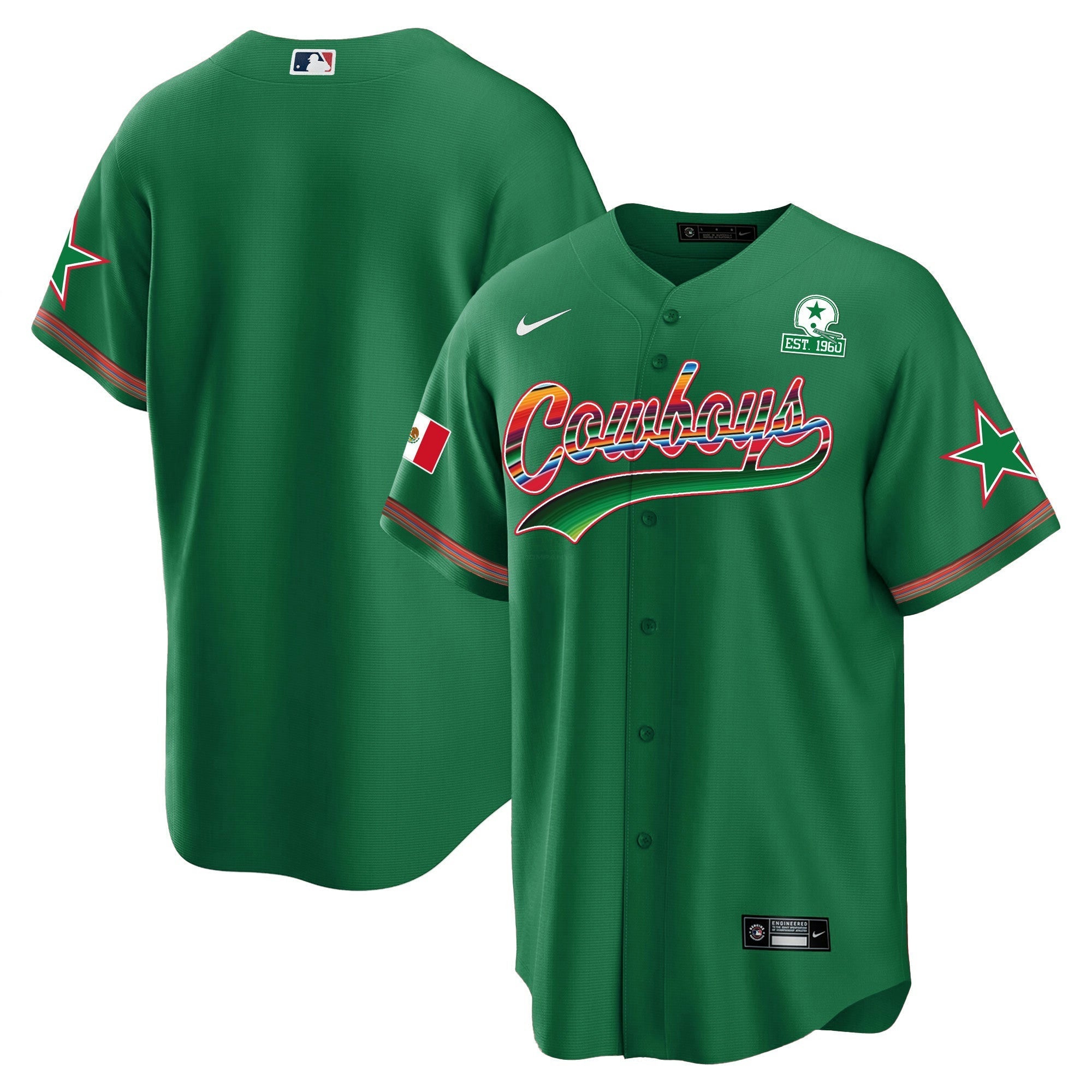Camisa NFL Men’s Baseball Mexico Jersey