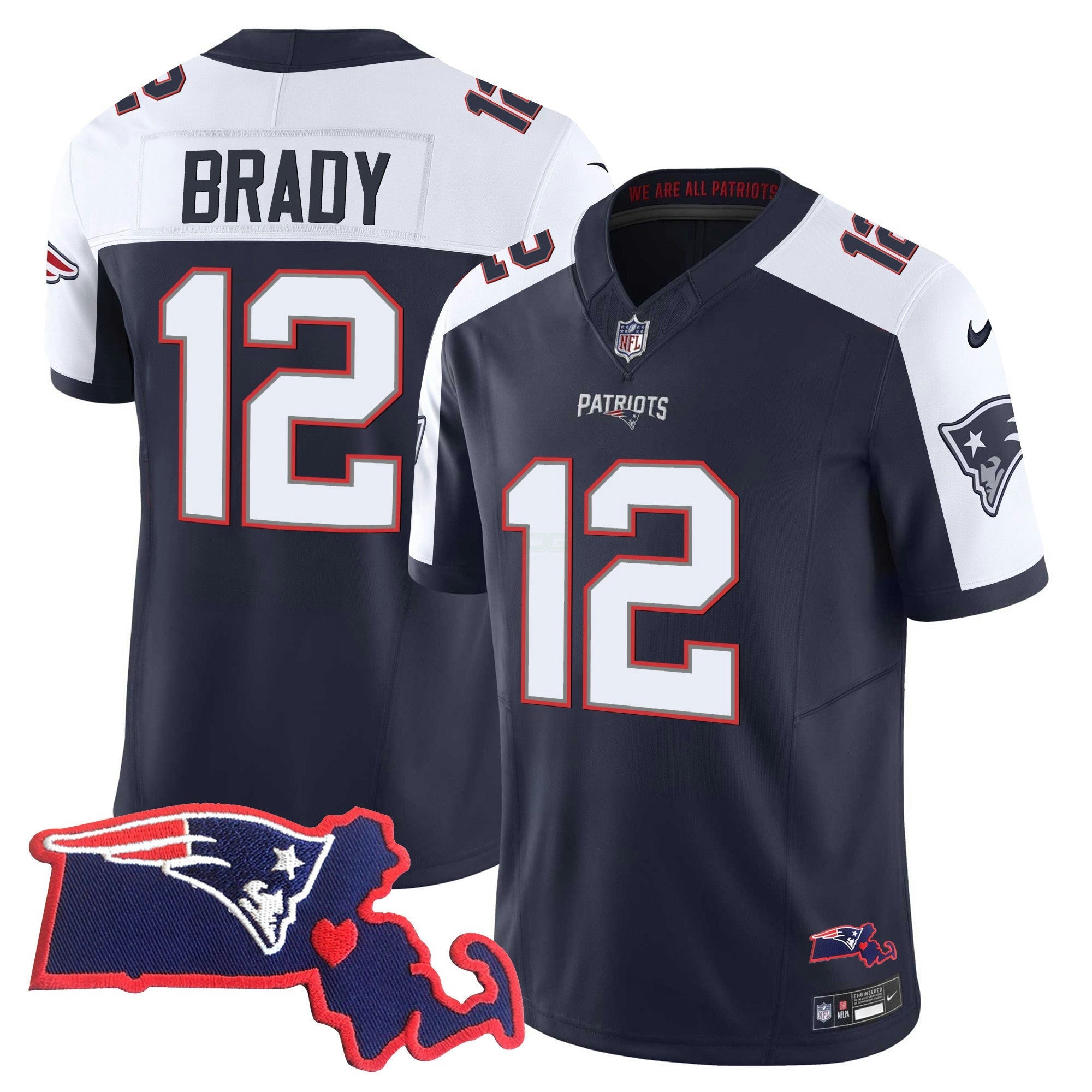 Camisa NFL Men’s Bill Belichick 6x Champions Vapor Jersey