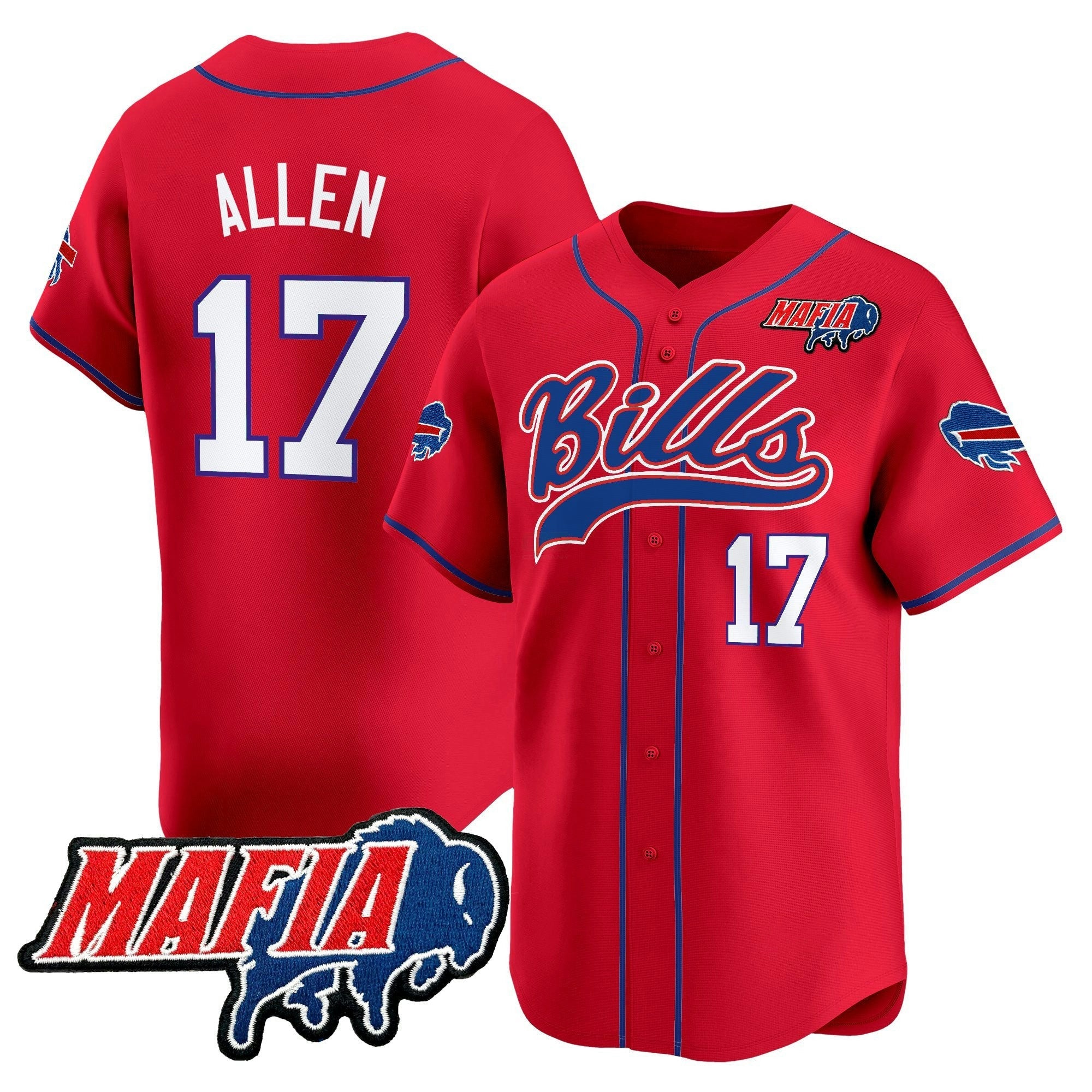 Camisa NFL Men’s Buffalo 2025 Vapor Jersey