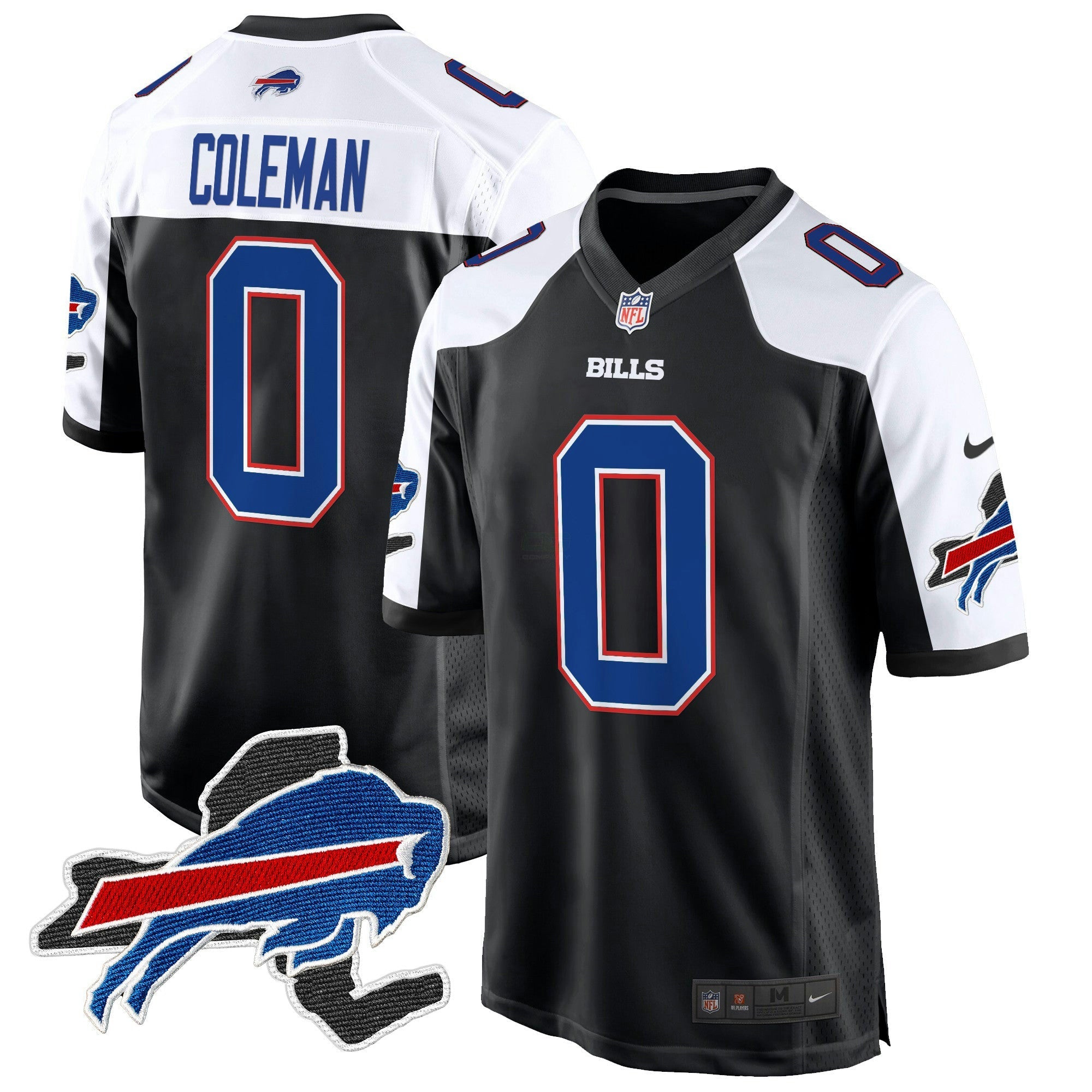 Camisa NFL Men’s Buffalo New York Patch Game Jersey