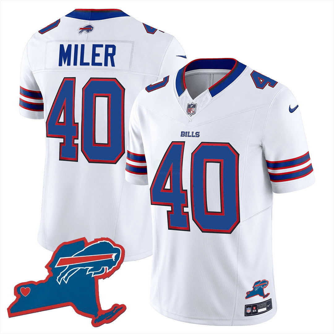 Camisa NFL Men’s Buffalo New York Patch Vapor Limited Jersey V2
