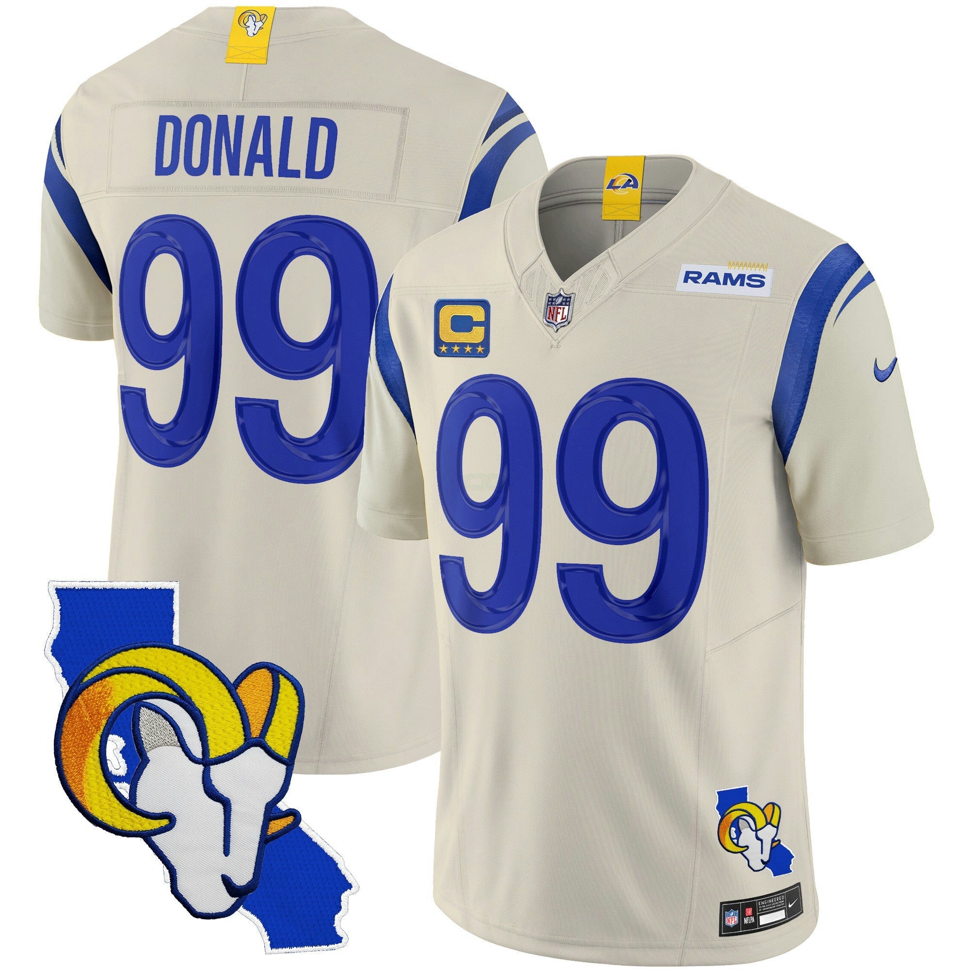 Camisa NFL Men’s California Patch Vapor Limited Jersey