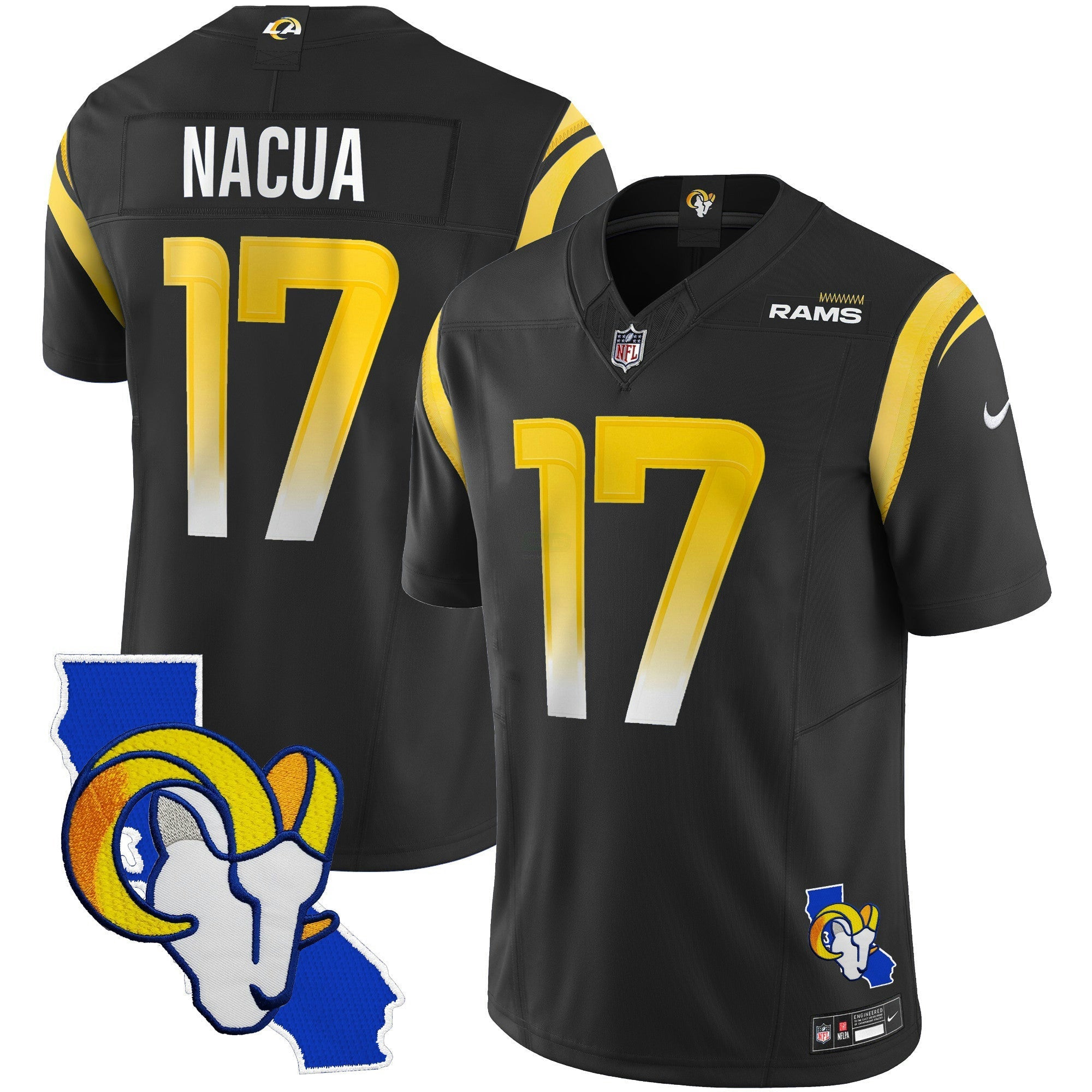 Camisa NFL Men’s California Patch Vapor Limited Jersey