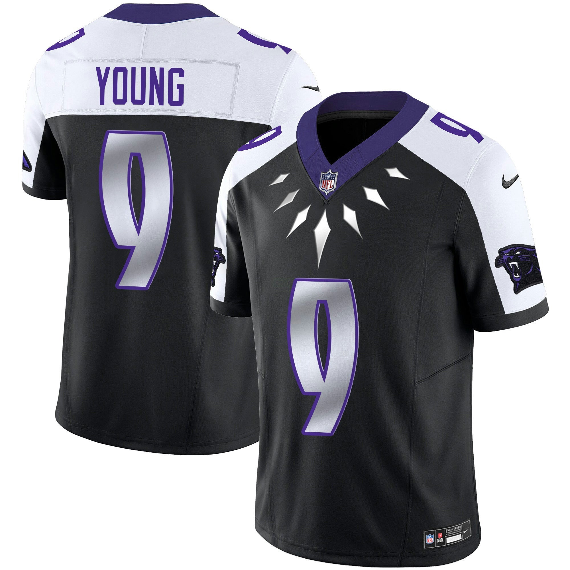 Camisa NFL Men’s Carolina Wakanda Vapor Limited Jersey