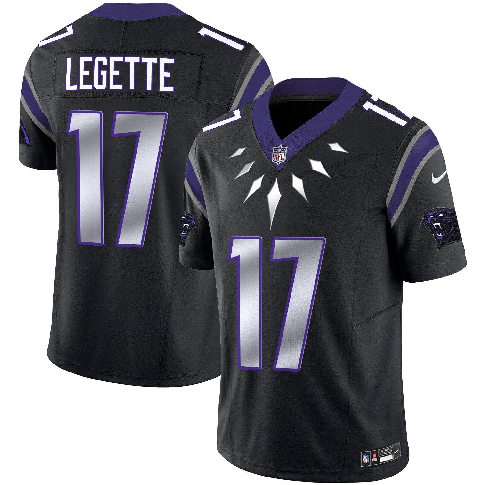 Camisa NFL Men’s Carolina Wakanda Vapor Limited Jersey