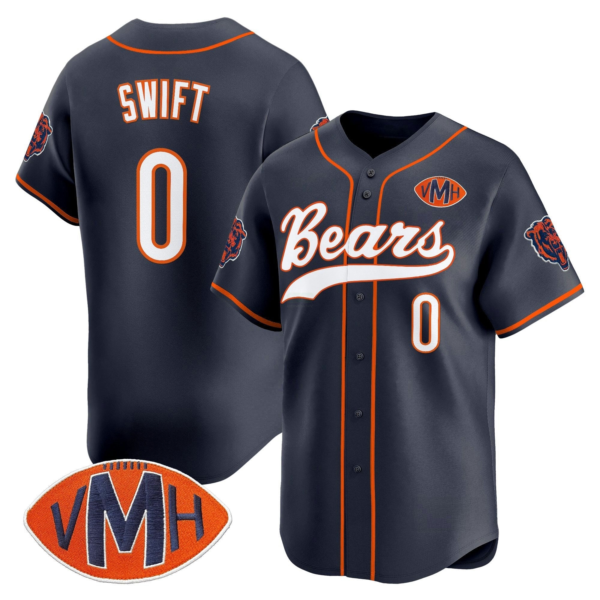 Camisa NFL Men’s Chicago 2025 Vapor Jersey