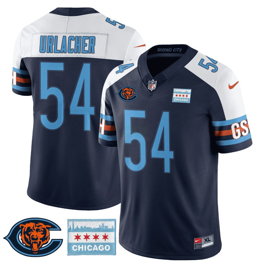 Camisa NFL Men’s Chicago City Edition GSH Jersey – Chicago Flag