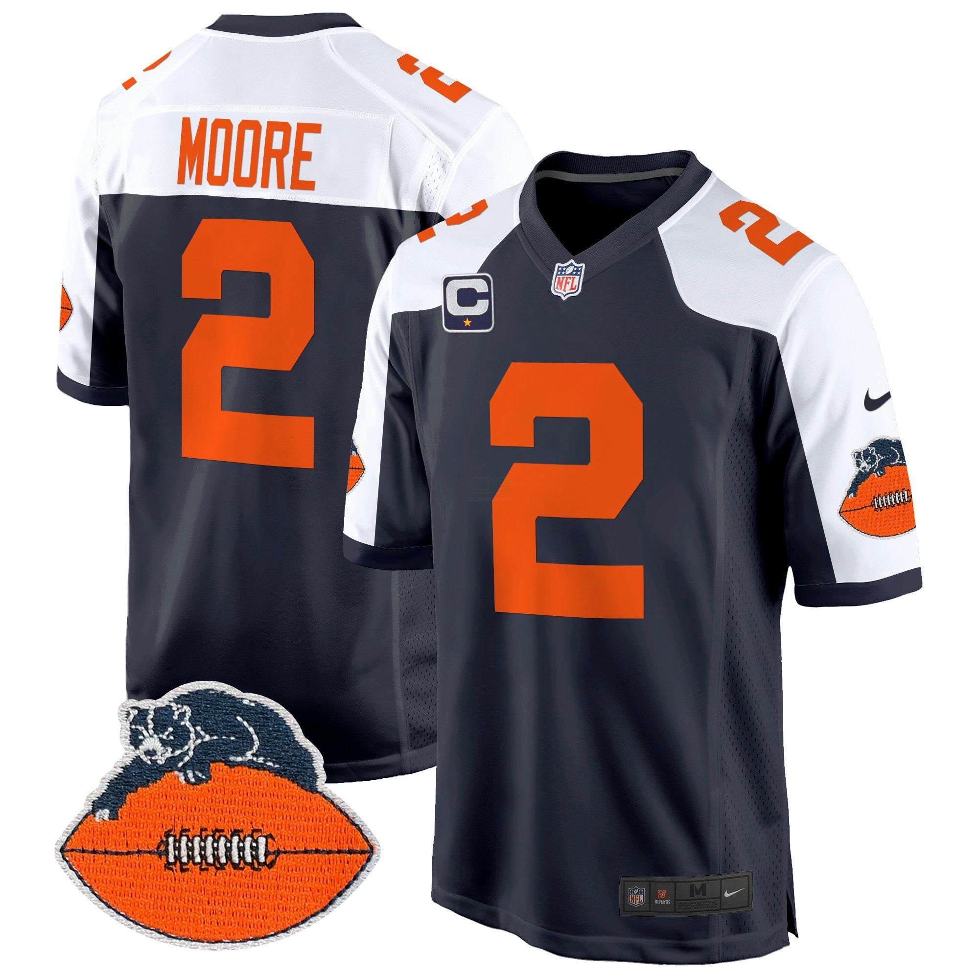 Camisa NFL Men’s Chicago Throwback Game Jersey