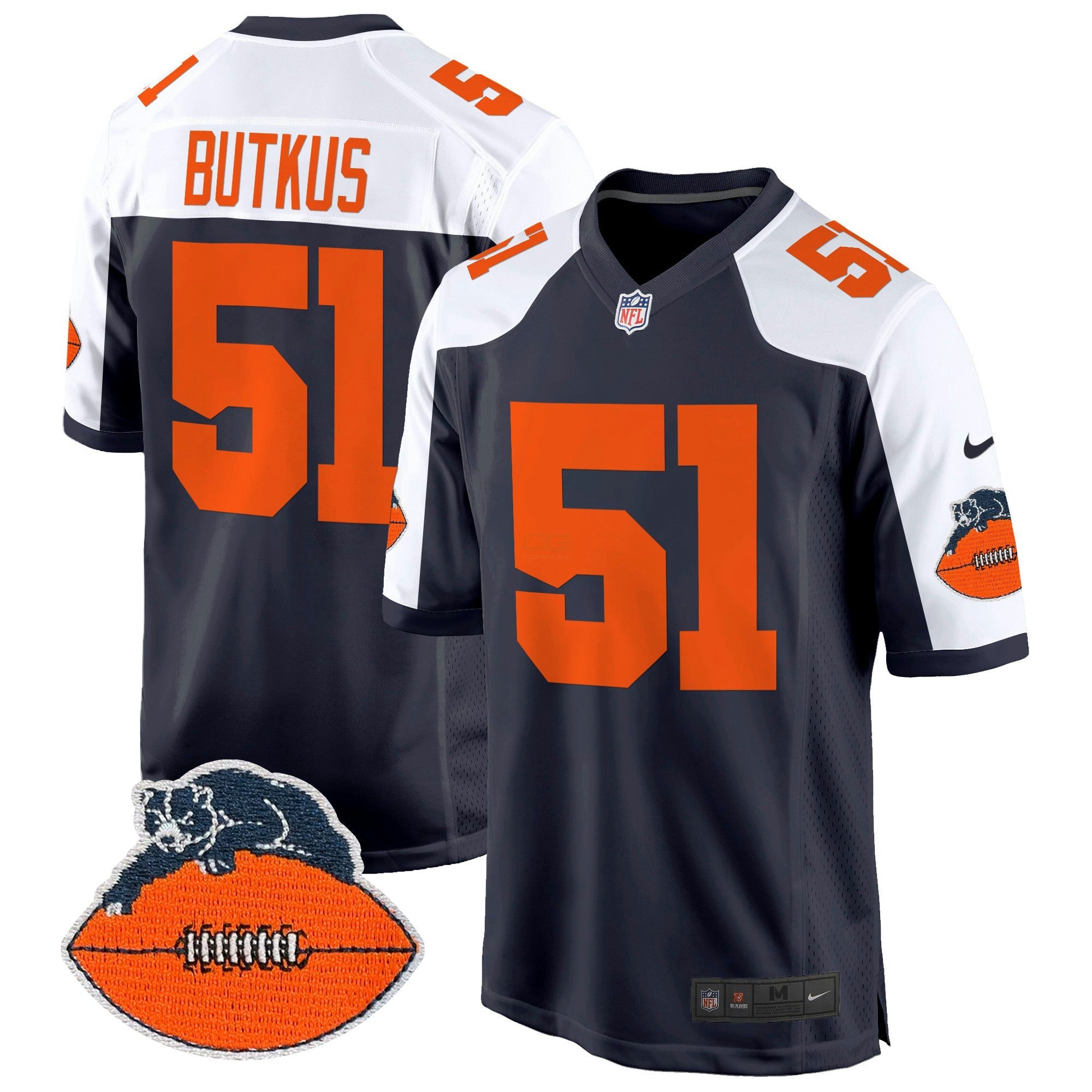 Camisa NFL Men’s Chicago Throwback Game Jersey