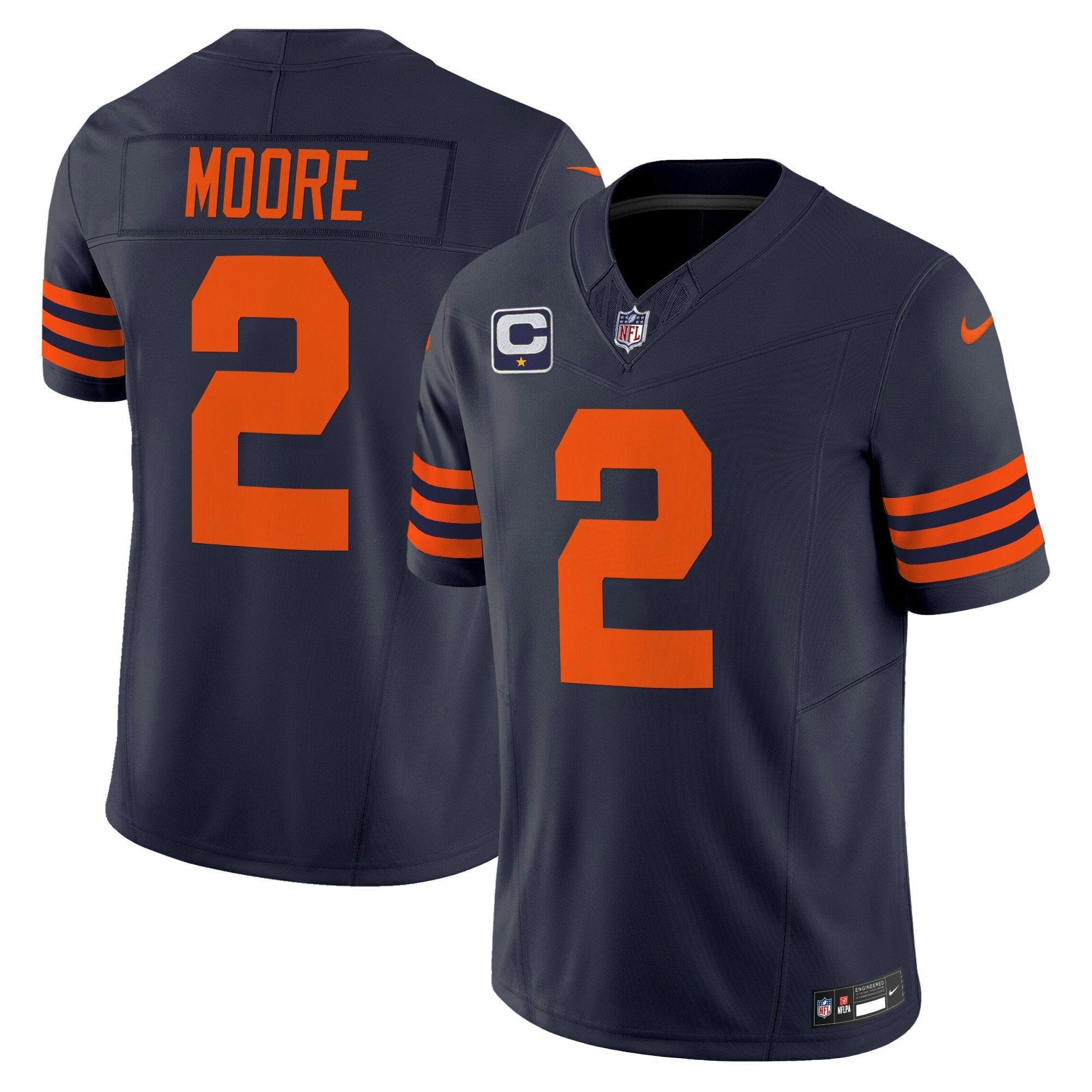Camisa NFL Men’s Chicago Throwback Vapor Limited Jersey