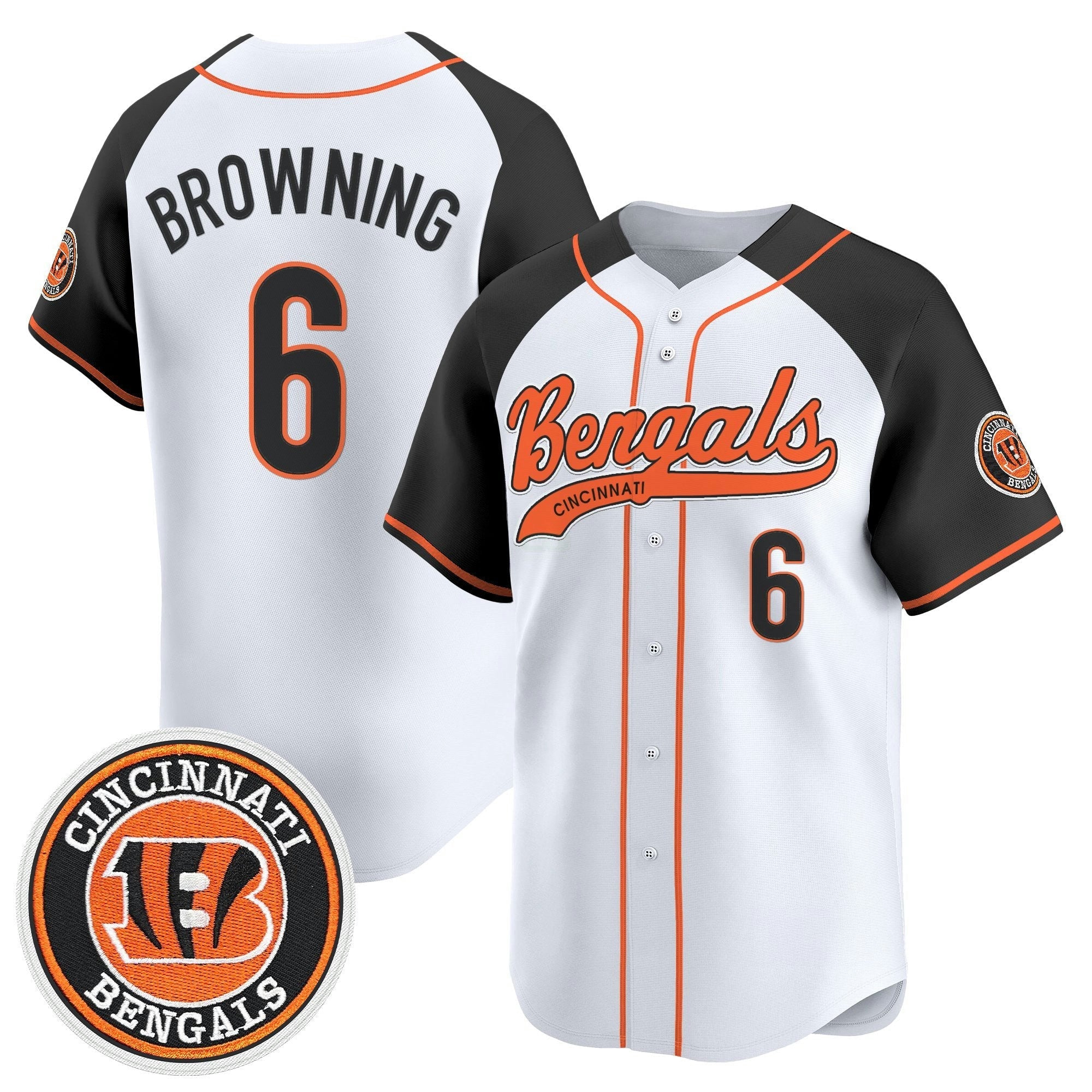 Camisa NFL Men’s Cincinnati 2025 Vapor Limited Jersey