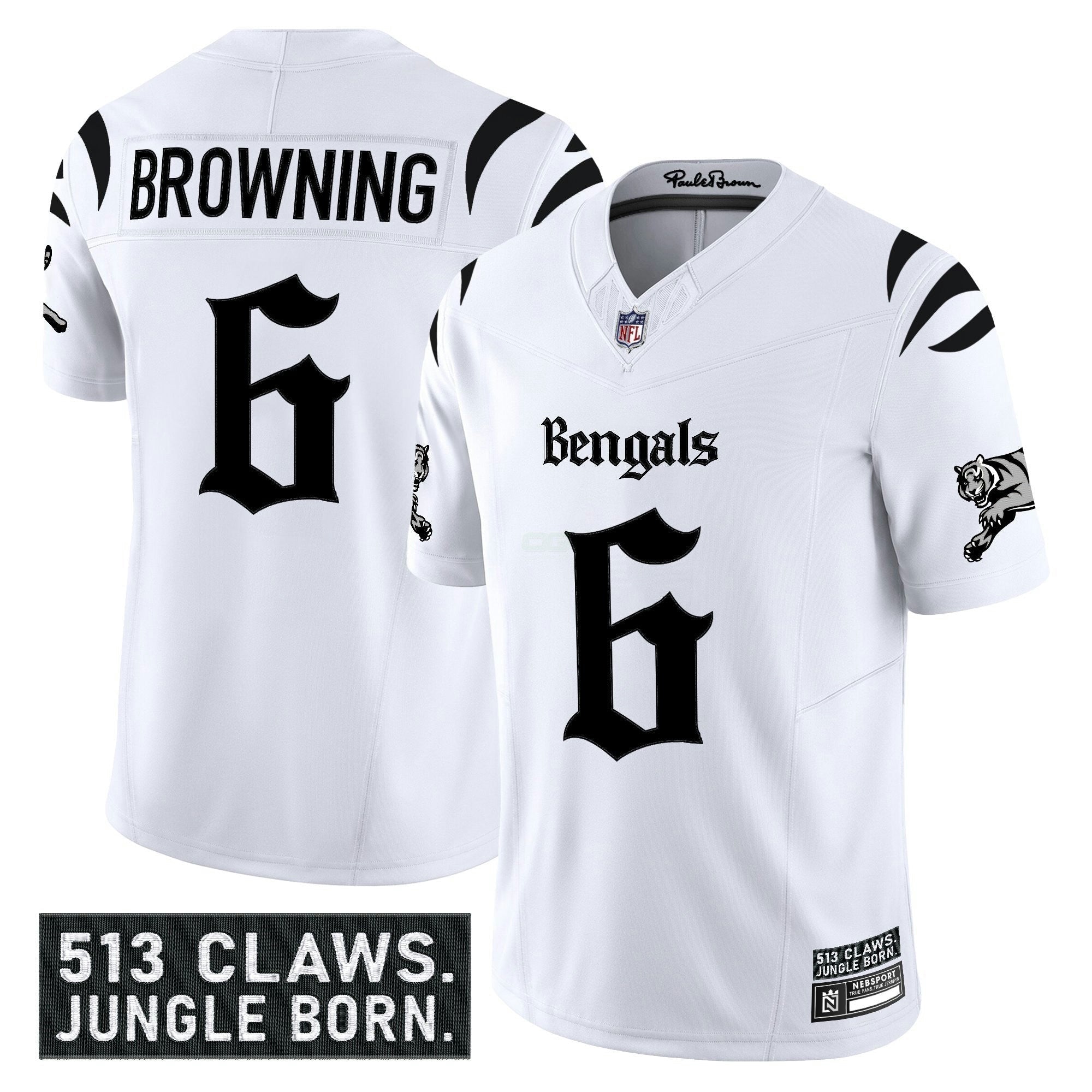 Camisa NFL Men’s Cincinnati ‘Gothic Jungle Shadows Edition’ Vapor Limited Jersey